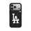 LA Dodgers Text Backdrop MagSafe Compatible Phone Case for Apple iPhone