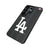 LA Dodgers Text Backdrop MagSafe Compatible Phone Case for Samsung Galaxy