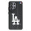 LA Dodgers Text Backdrop MagSafe Compatible Phone Case for Samsung Galaxy