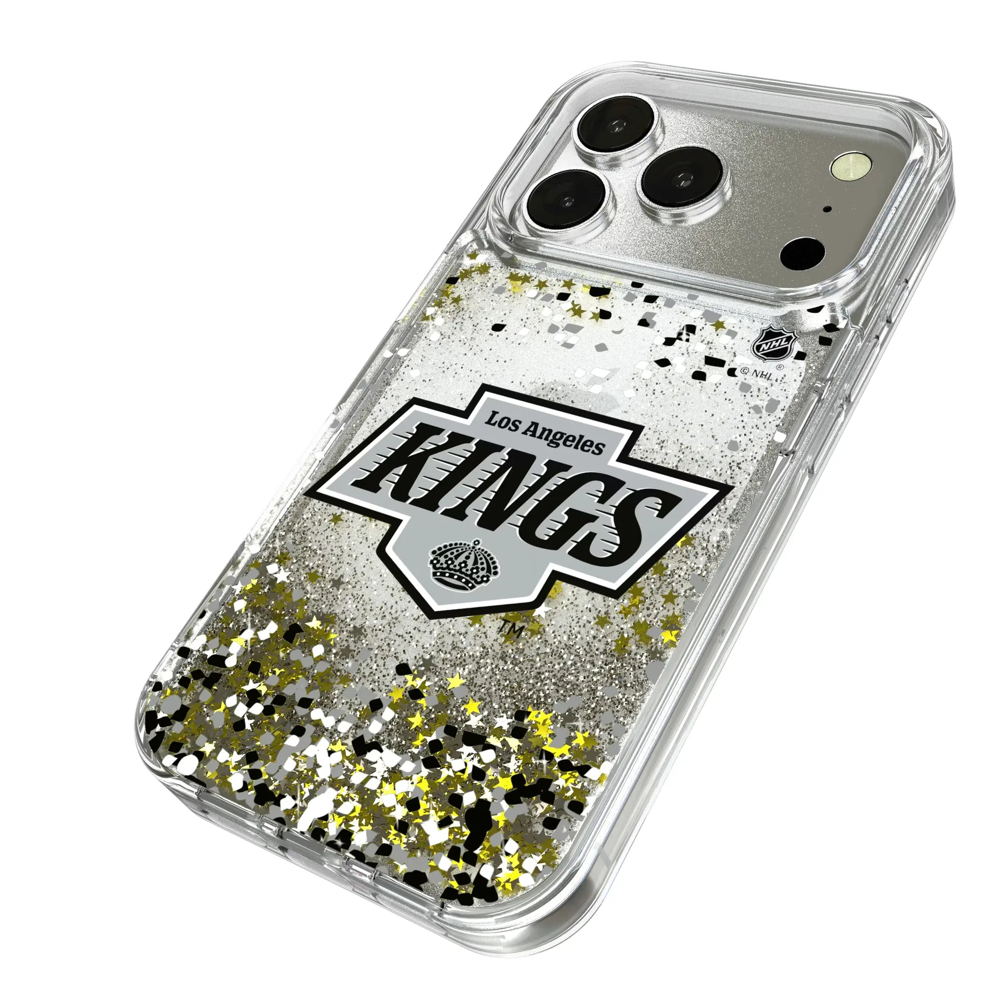 LA Kings Confetti Glitter Phone Case