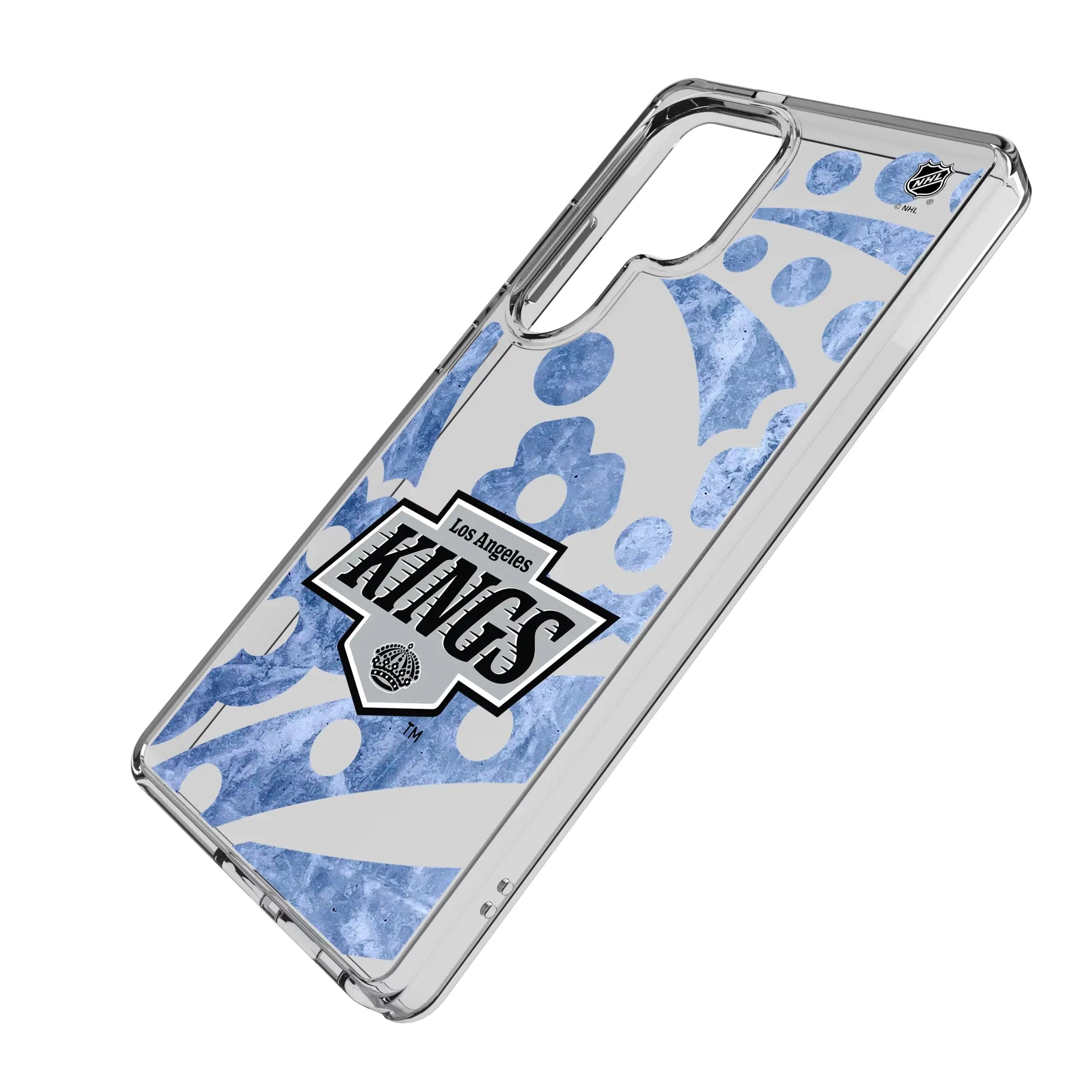 LA Kings Ice Tilt Clear Phone Case for Samsung Galaxy