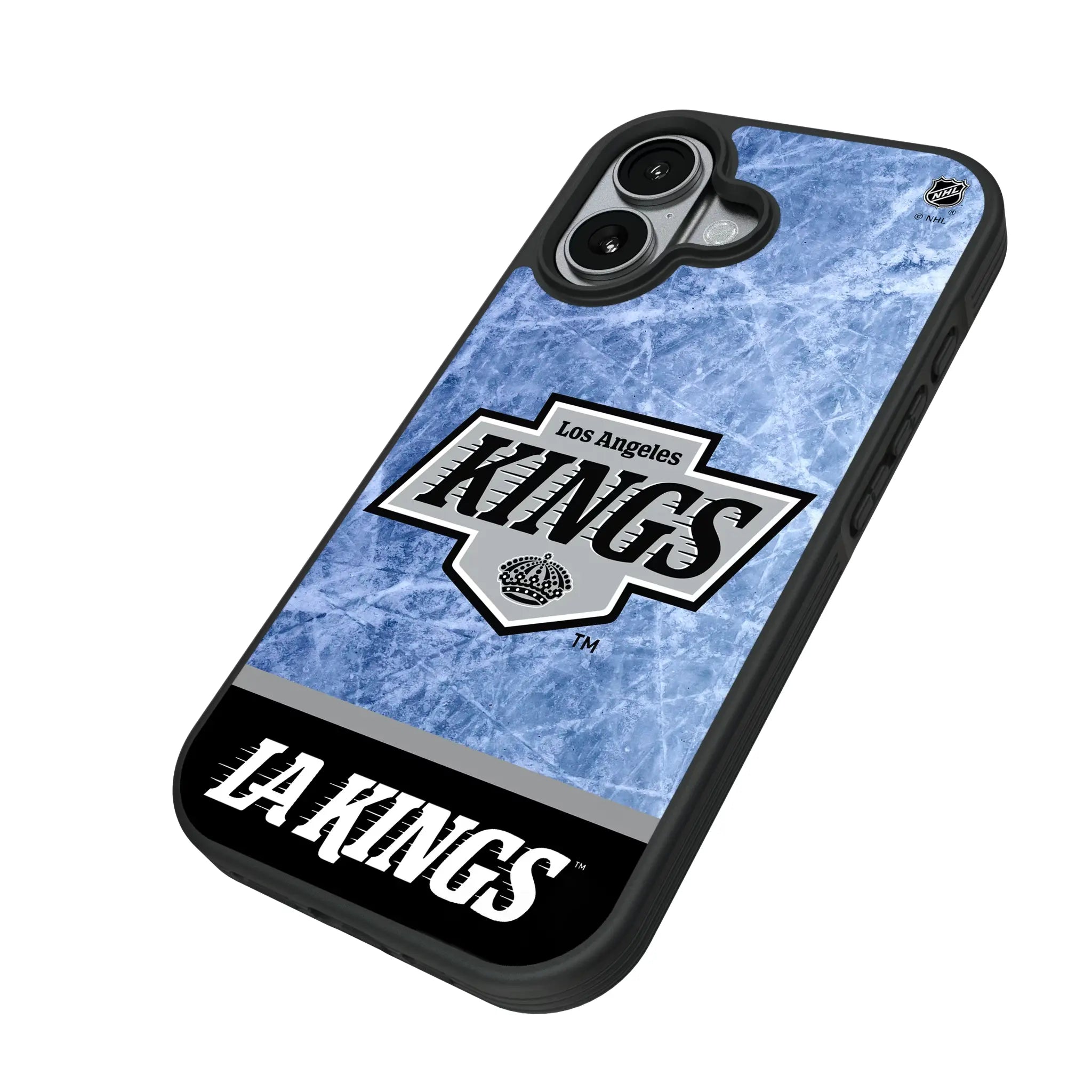 LA Kings Ice Wordmark Bump Phone Case