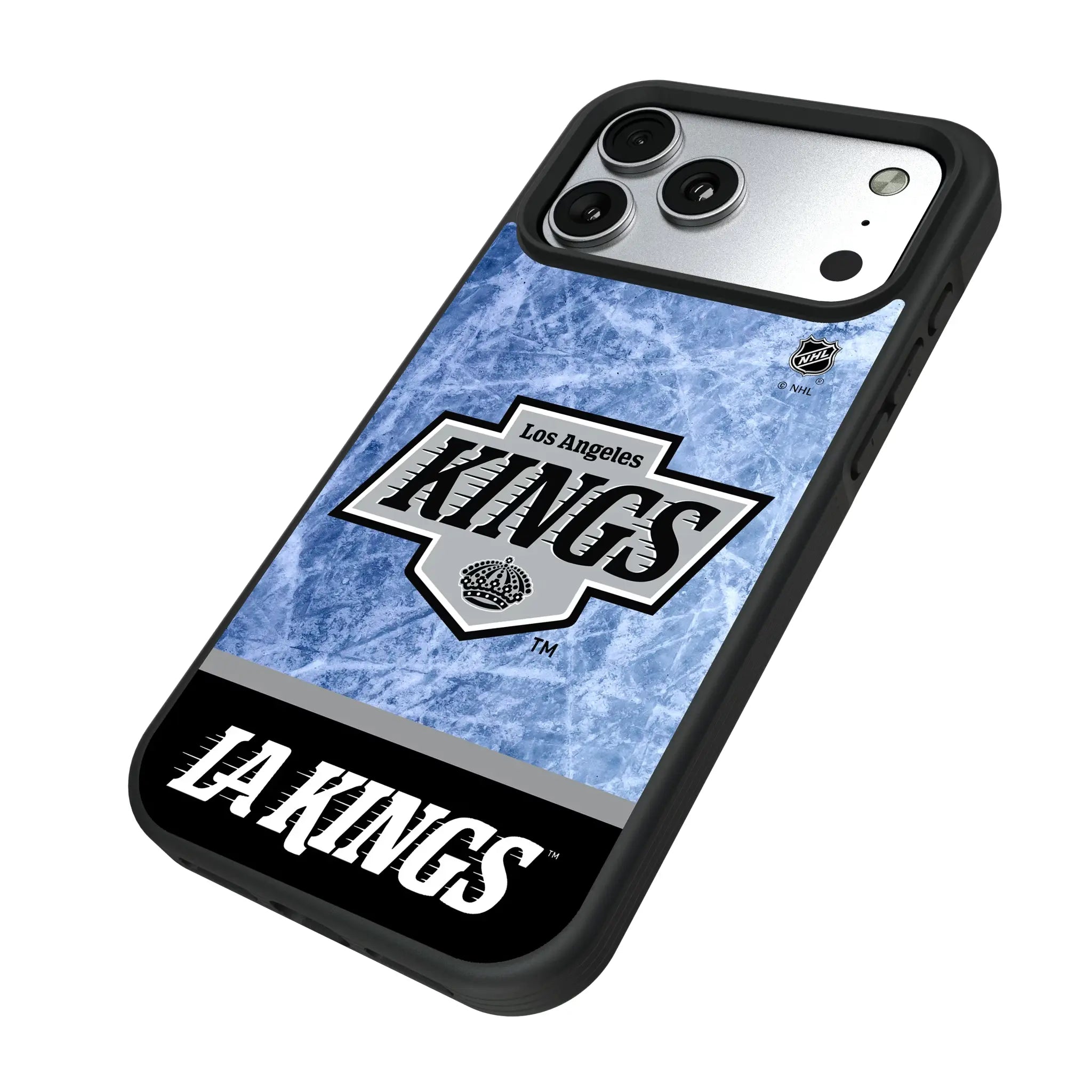 LA Kings Ice Wordmark Bump Phone Case