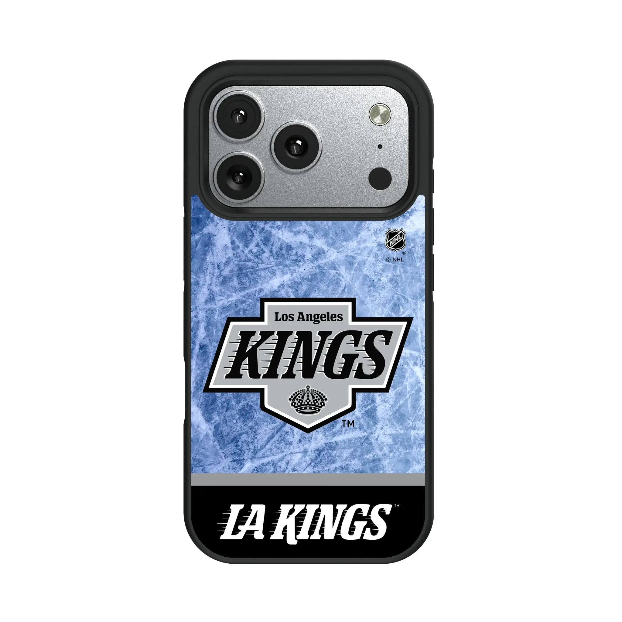 LA Kings Ice Wordmark Bump Phone Case