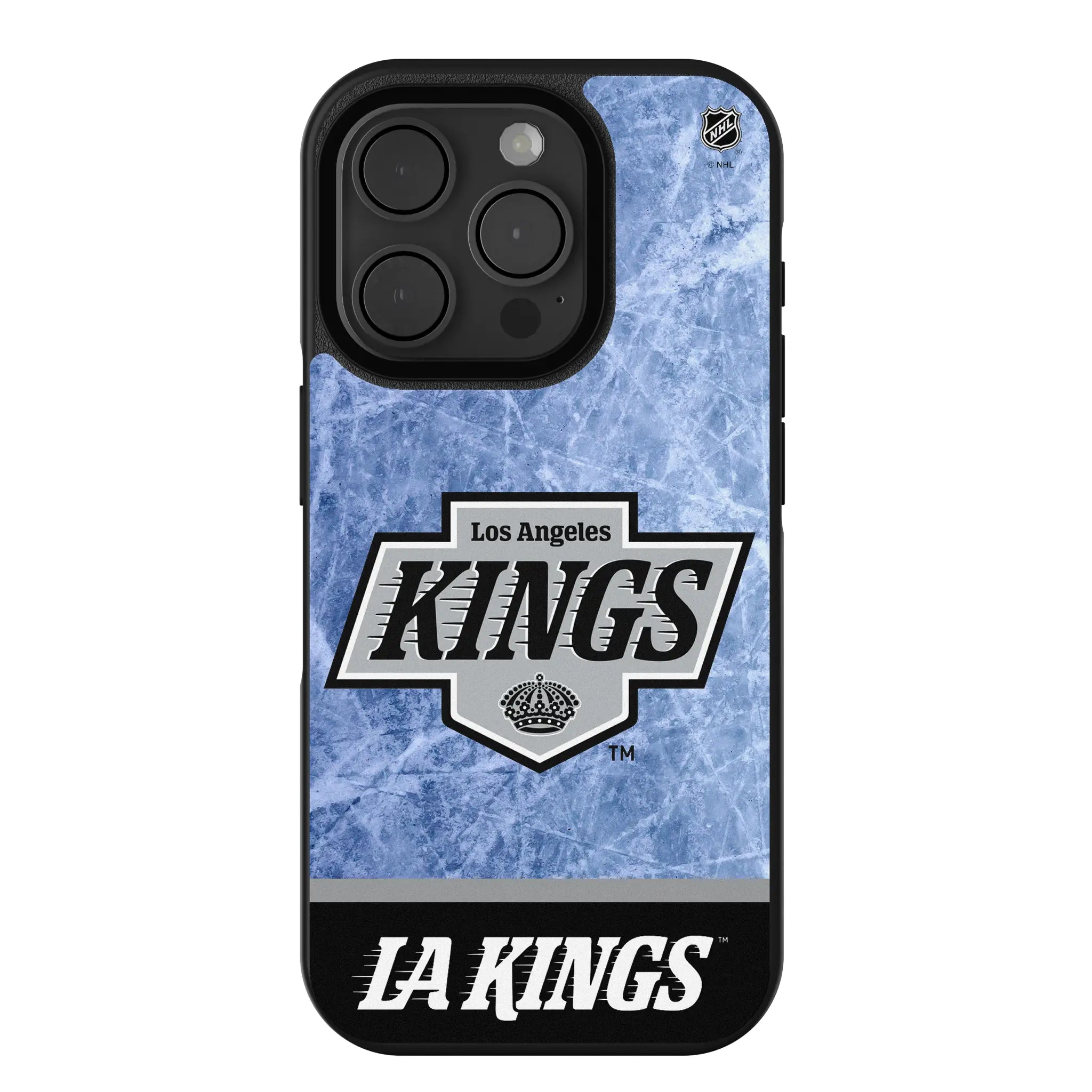 LA Kings Ice Wordmark Bump Phone Case