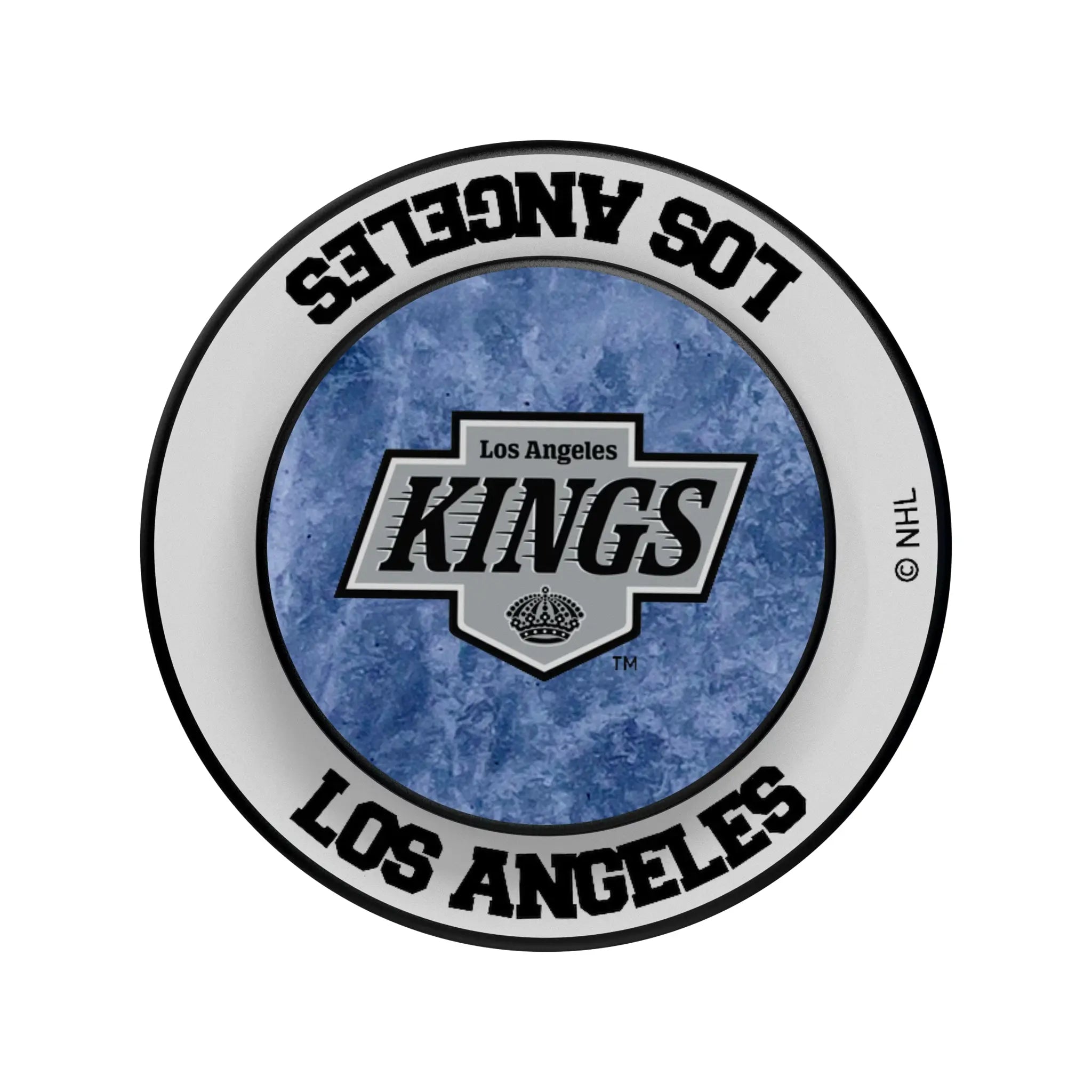 LA Kings Ice Wordmark PopSockets Magnetic Phone Grip and Stand
