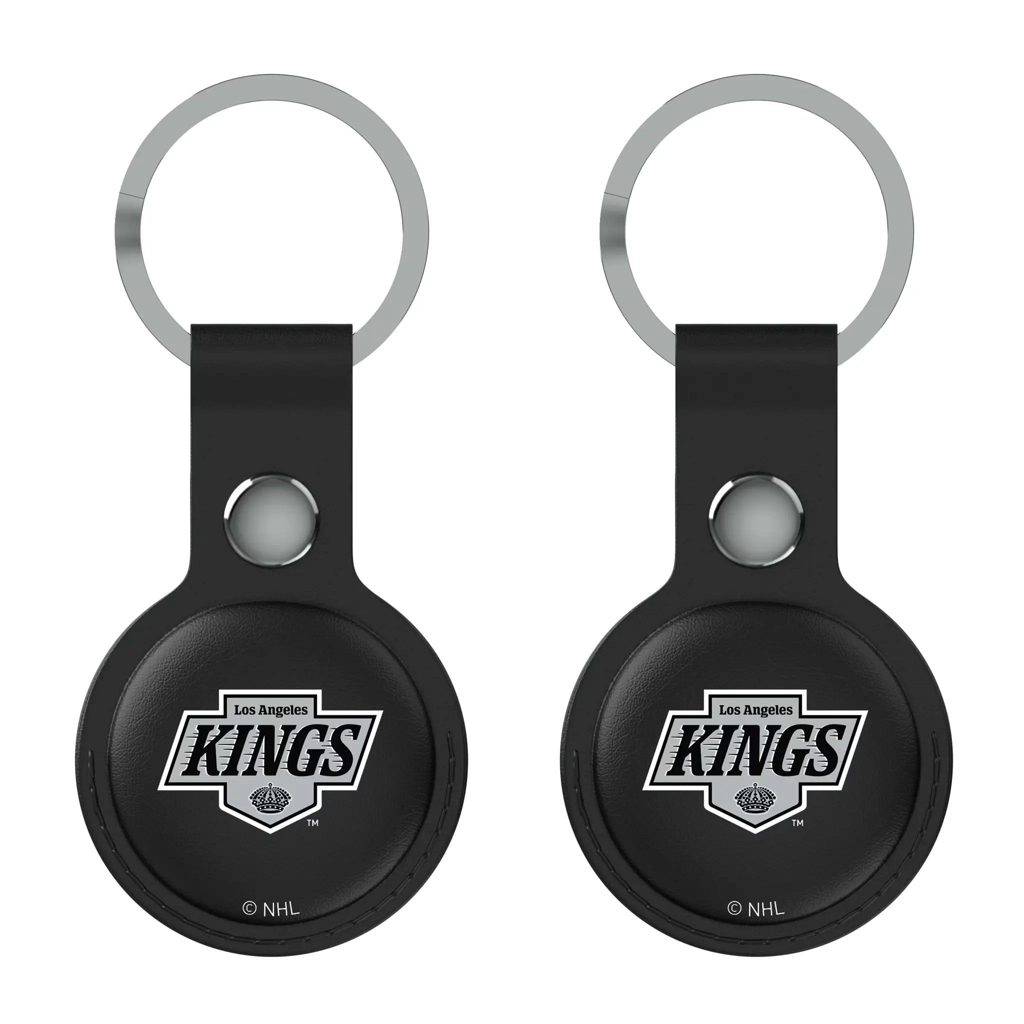 LA Kings Insignia Black Airtag Holder 2-Pack
