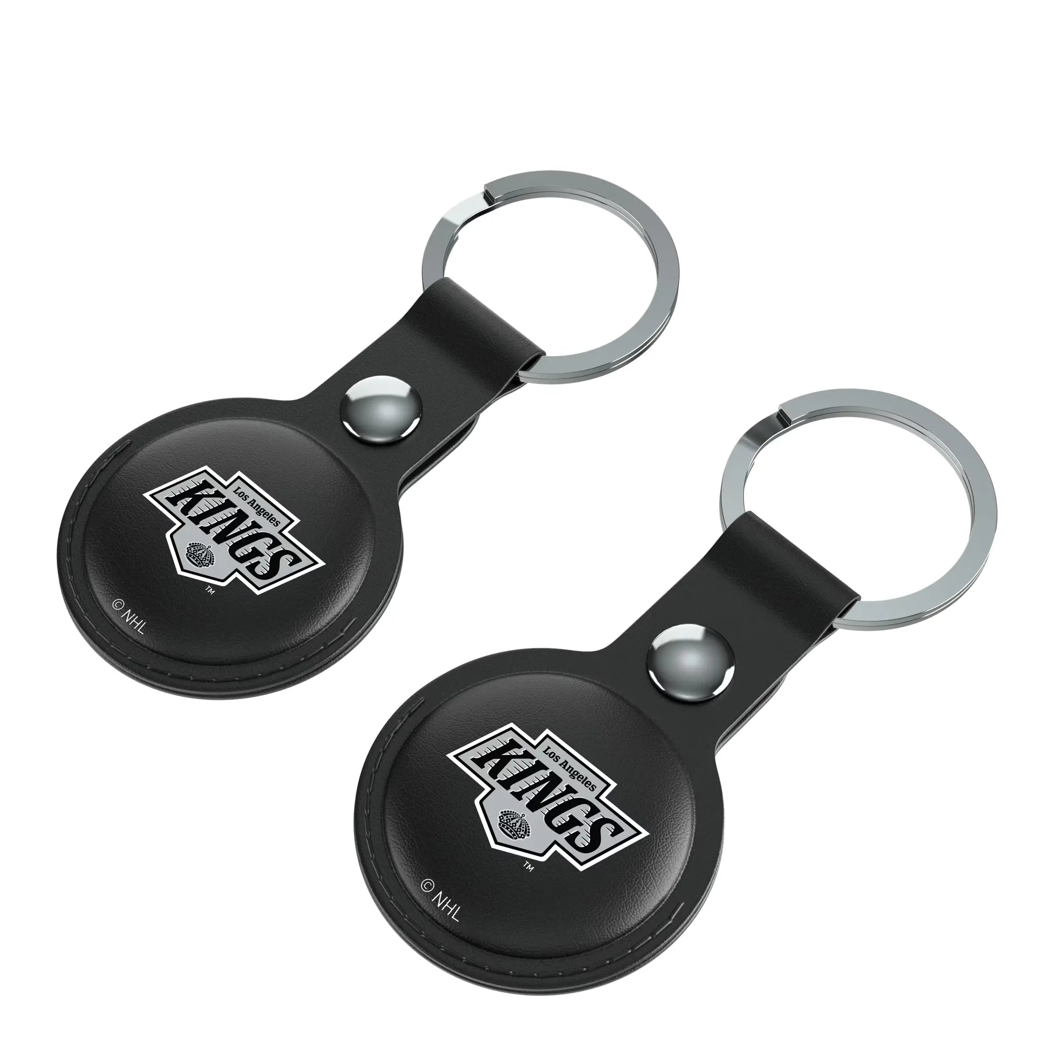 LA Kings Insignia Black Airtag Holder 2-Pack