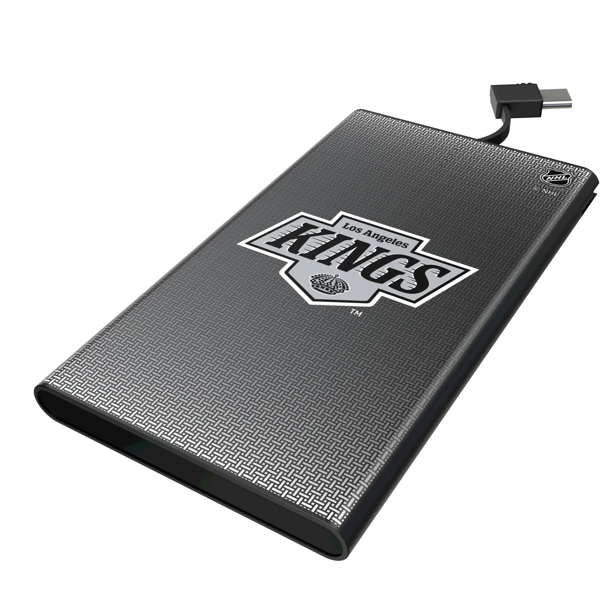 LA Kings Linen 5000mAh Flat Powerbank