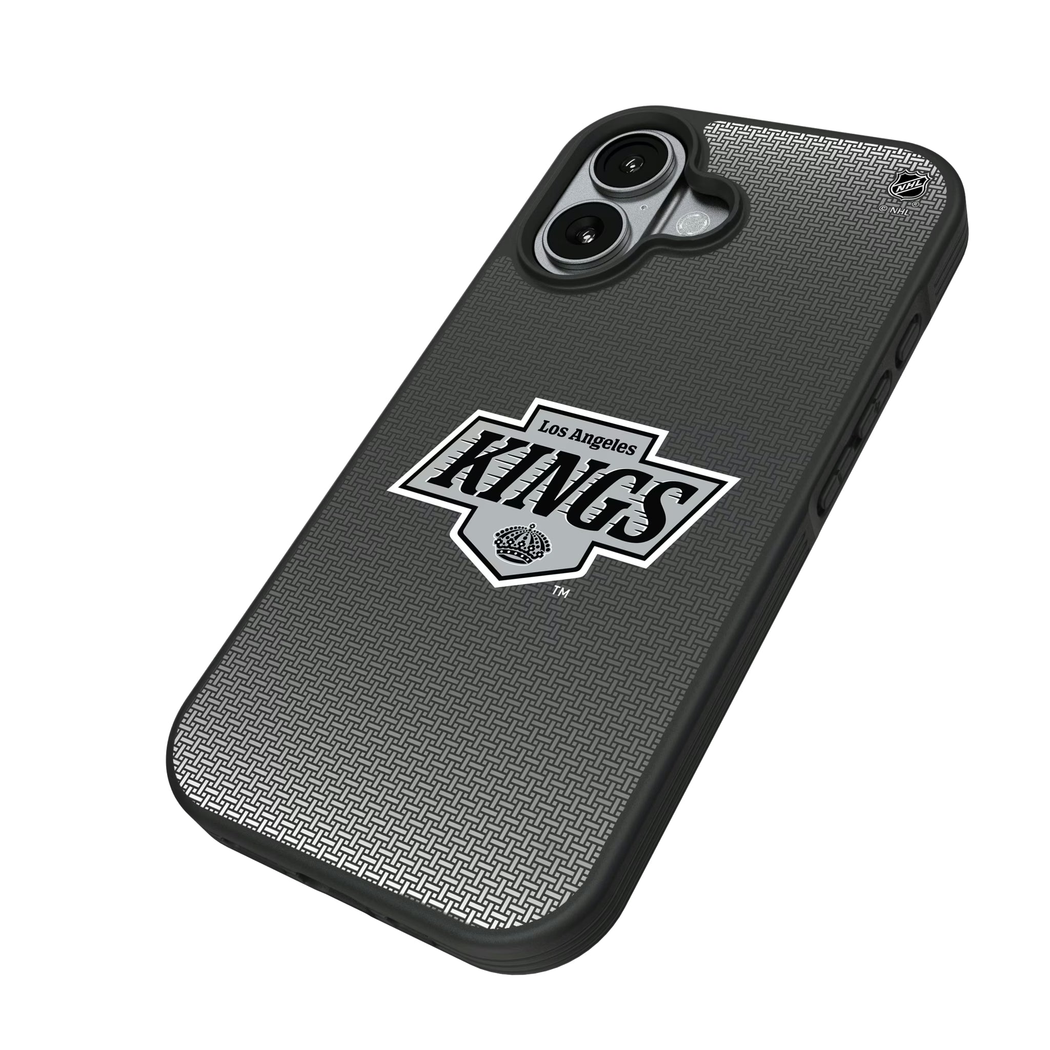 LA Kings Linen Bump Phone Case - Sports Gifts, Sports Memorabilia, Sports Collectibles, Fan Shop