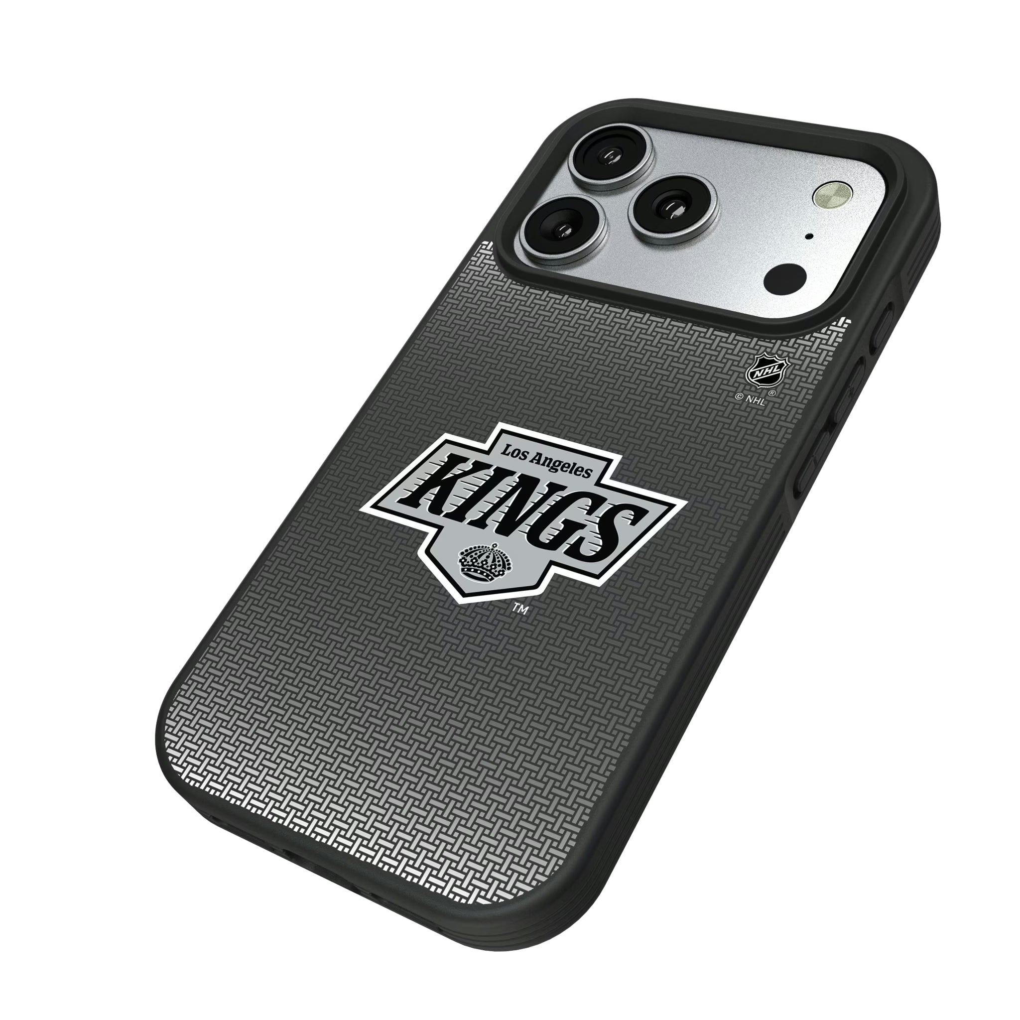 LA Kings Linen Bump Phone Case - Sports Gifts, Sports Memorabilia, Sports Collectibles, Fan Shop