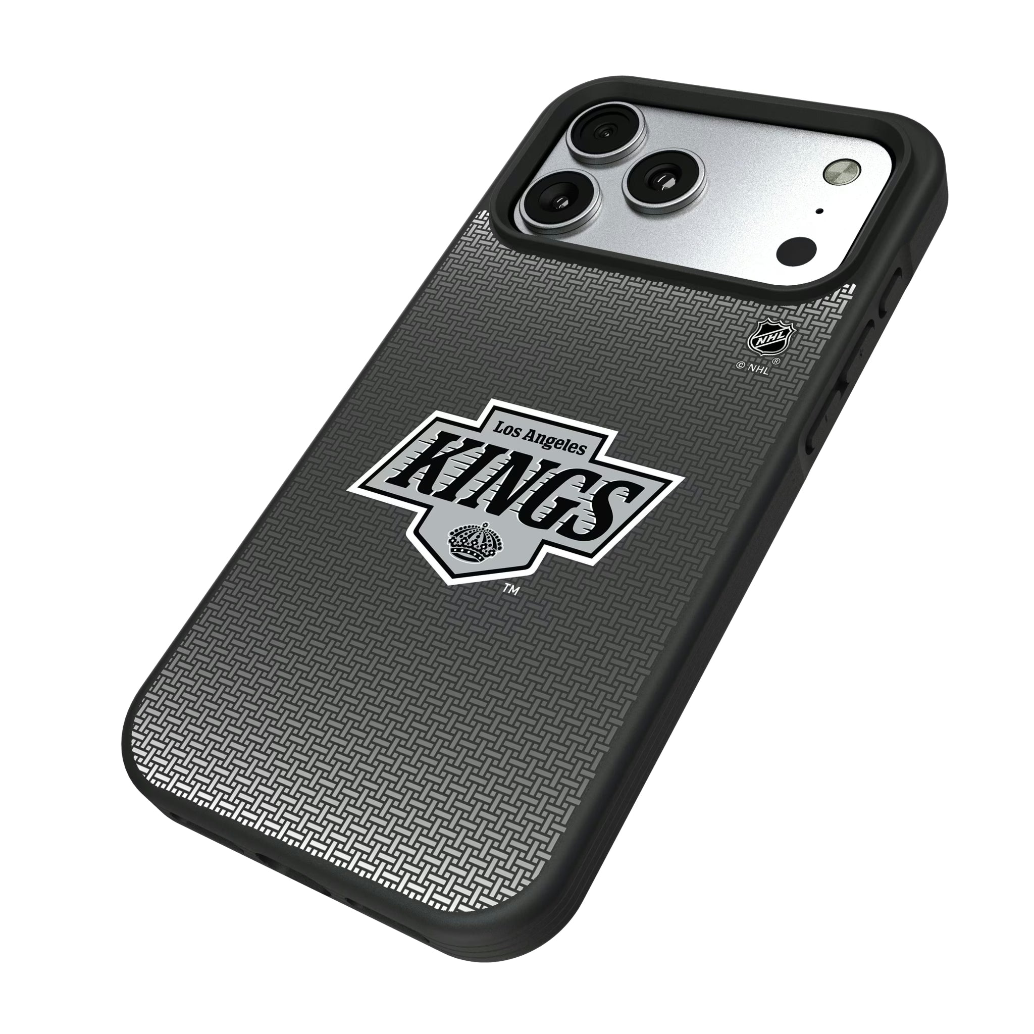 LA Kings Linen Bump Phone Case - Sports Gifts, Sports Memorabilia, Sports Collectibles, Fan Shop