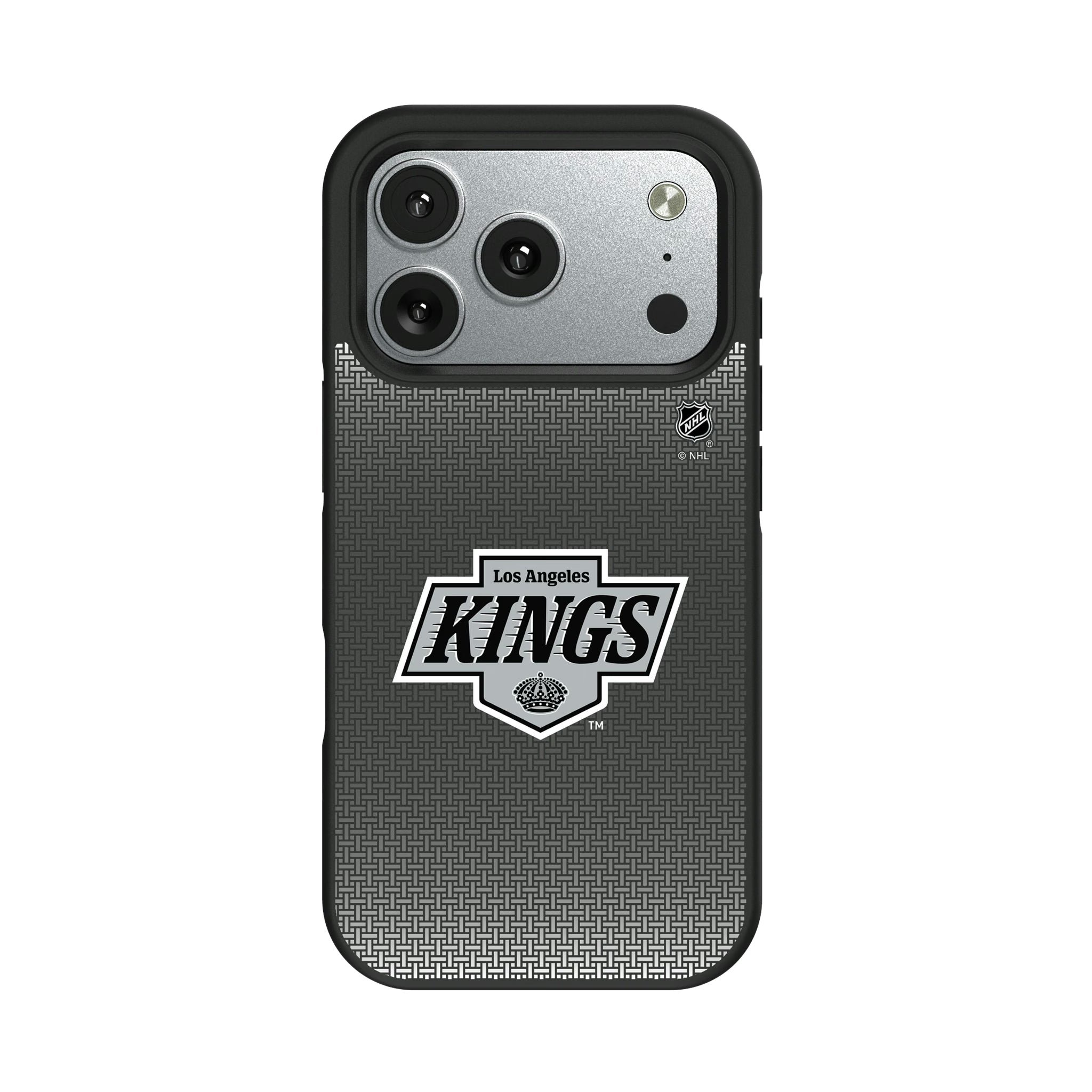 LA Kings Linen Bump Phone Case - Sports Gifts, Sports Memorabilia, Sports Collectibles, Fan Shop
