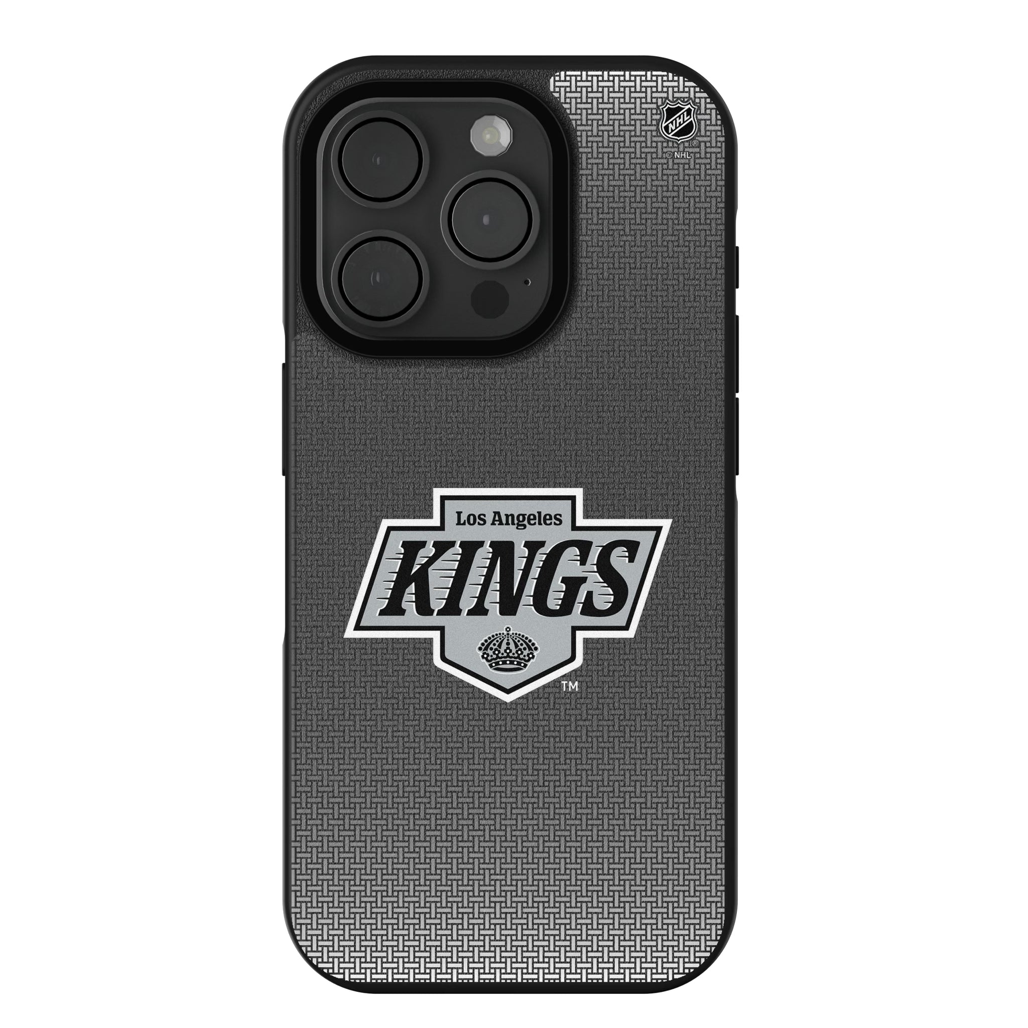 LA Kings Linen Bump Phone Case - Sports Gifts, Sports Memorabilia, Sports Collectibles, Fan Shop