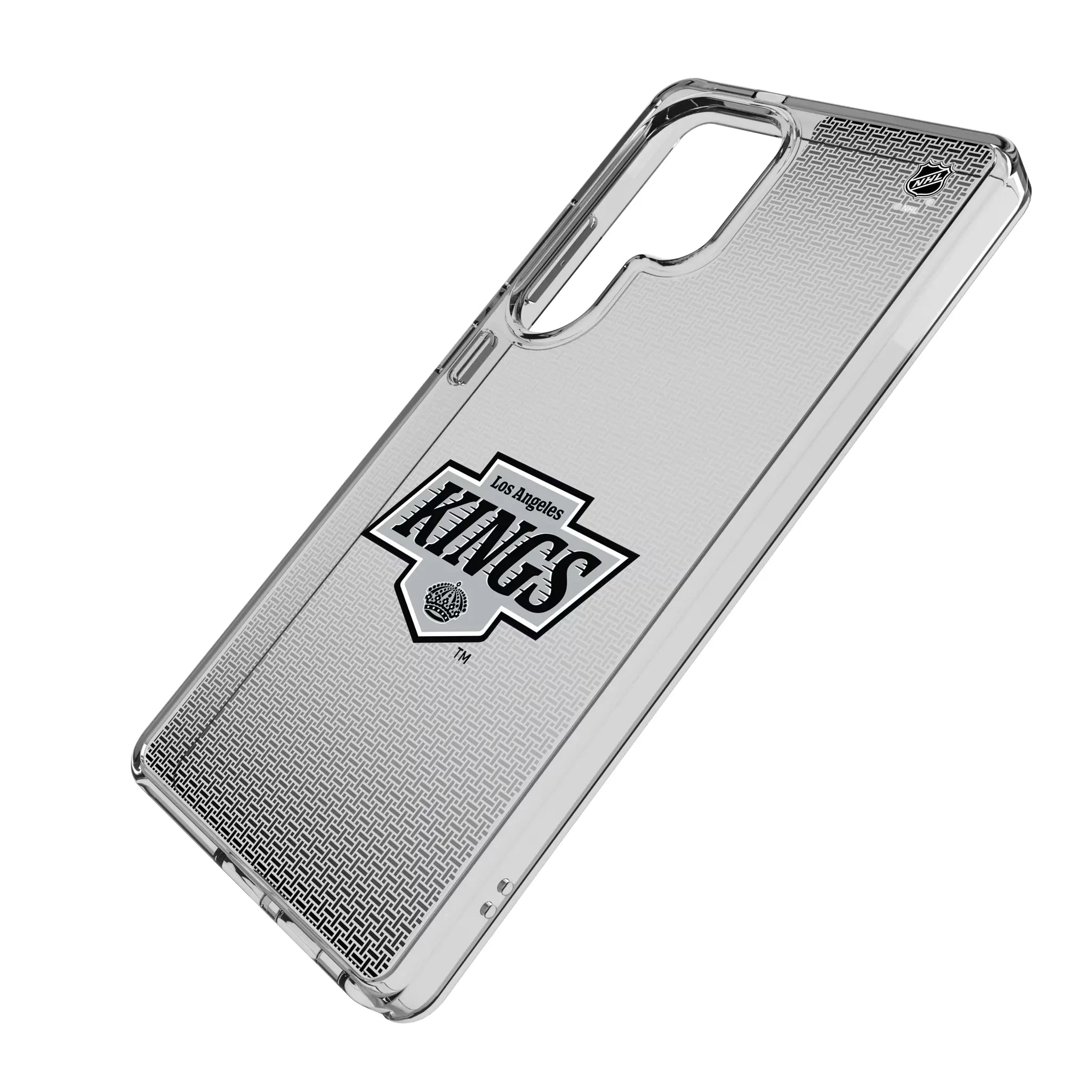 LA Kings Linen Clear Phone Case for Samsung Galaxy