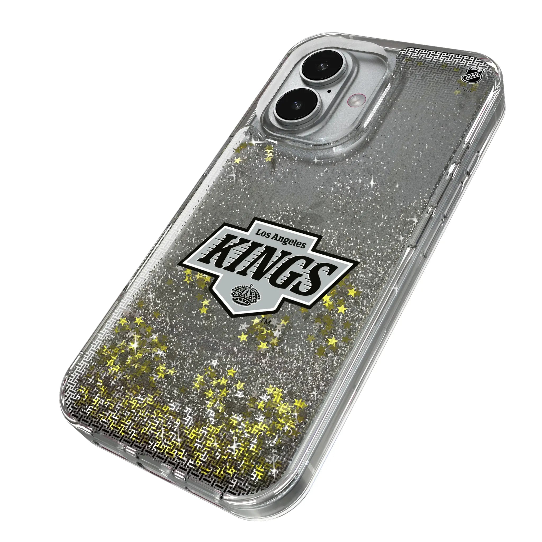LA Kings Linen Glitter Phone Case