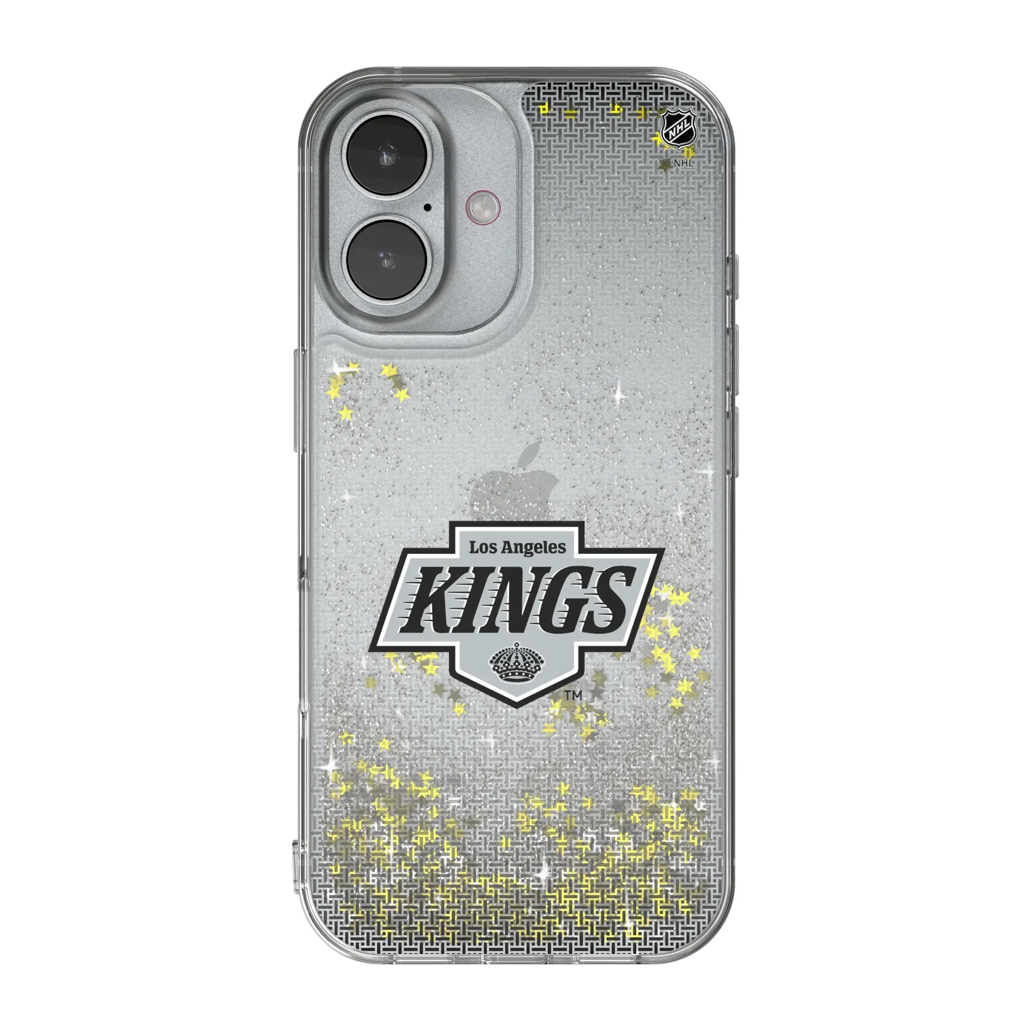 LA Kings Linen Glitter Phone Case