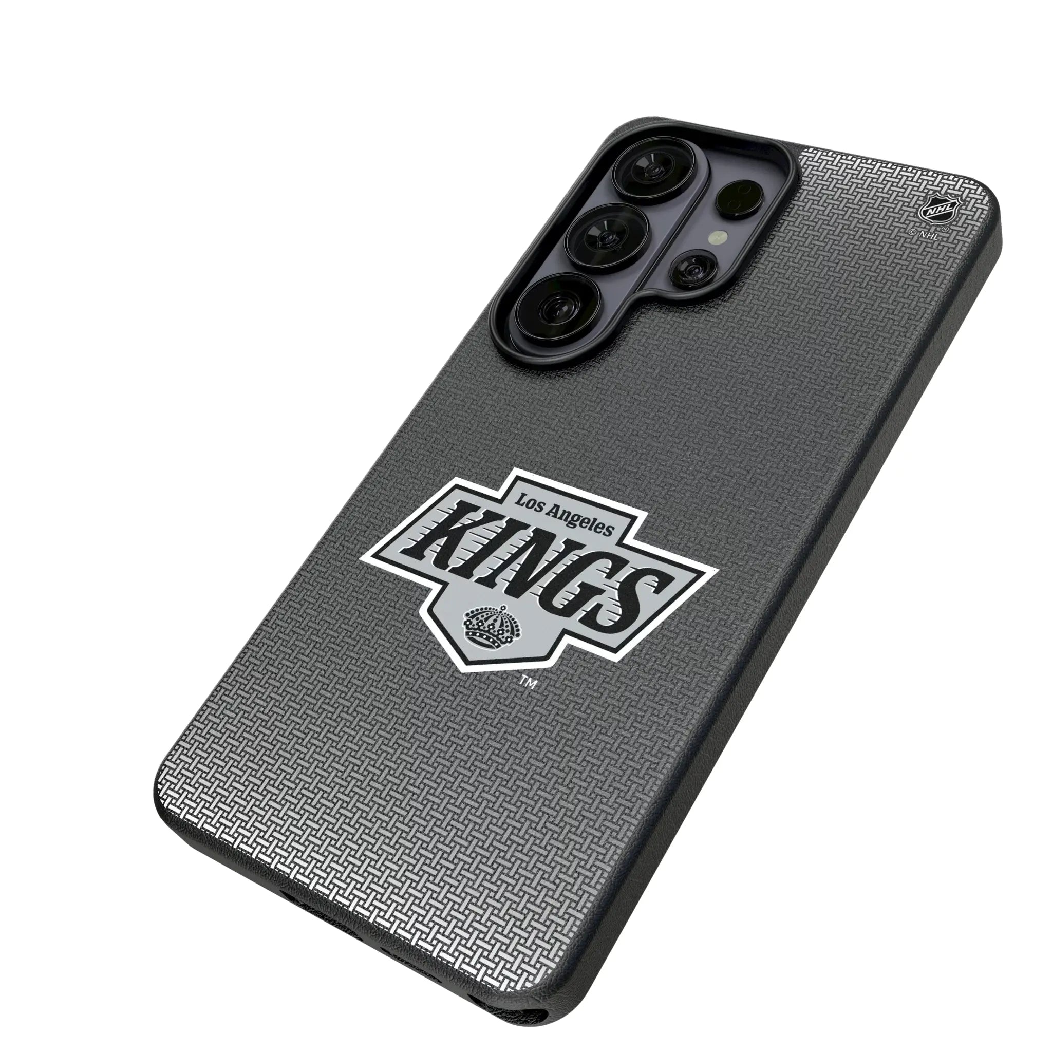 LA Kings Linen MagSafe Compatible Phone Case for Samsung Galaxy