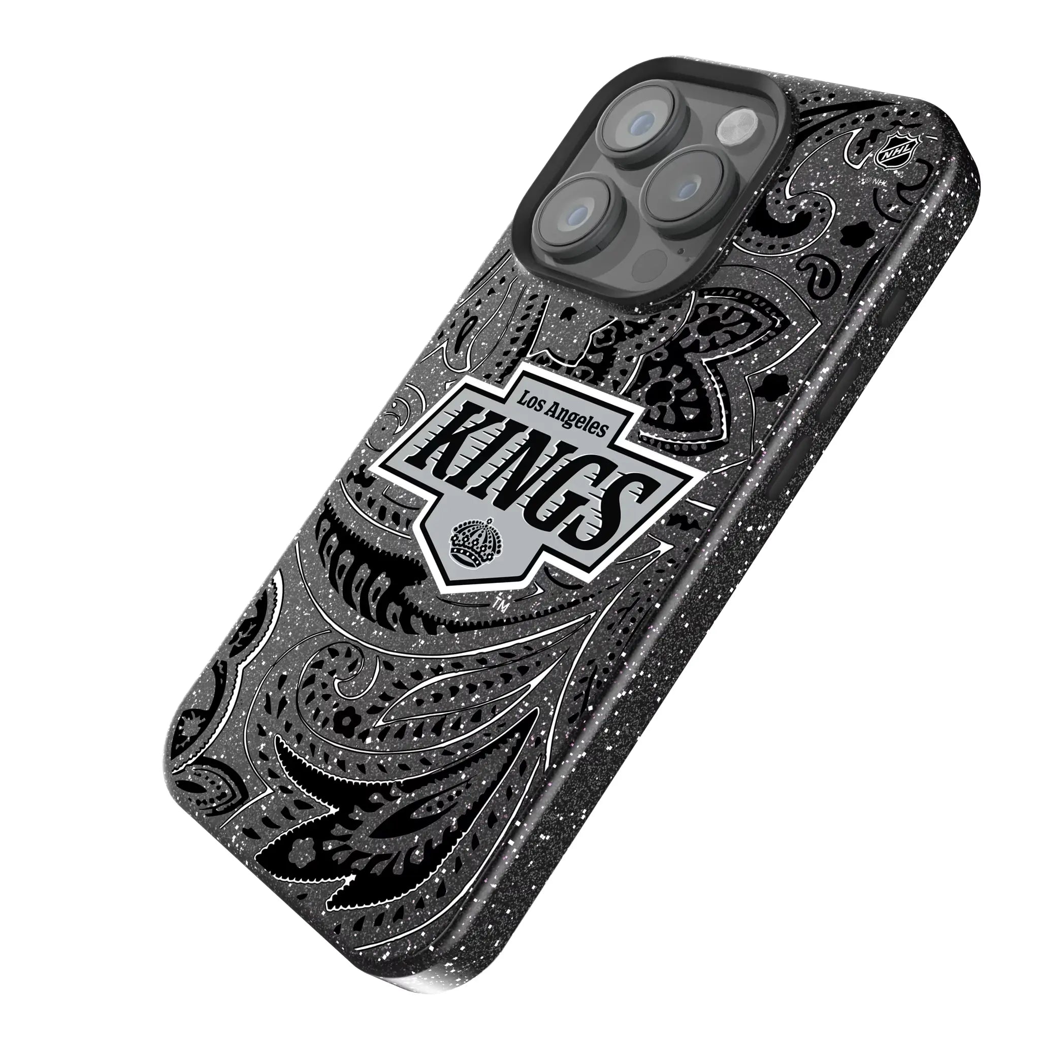 LA Kings Paisley Bling Phone Case