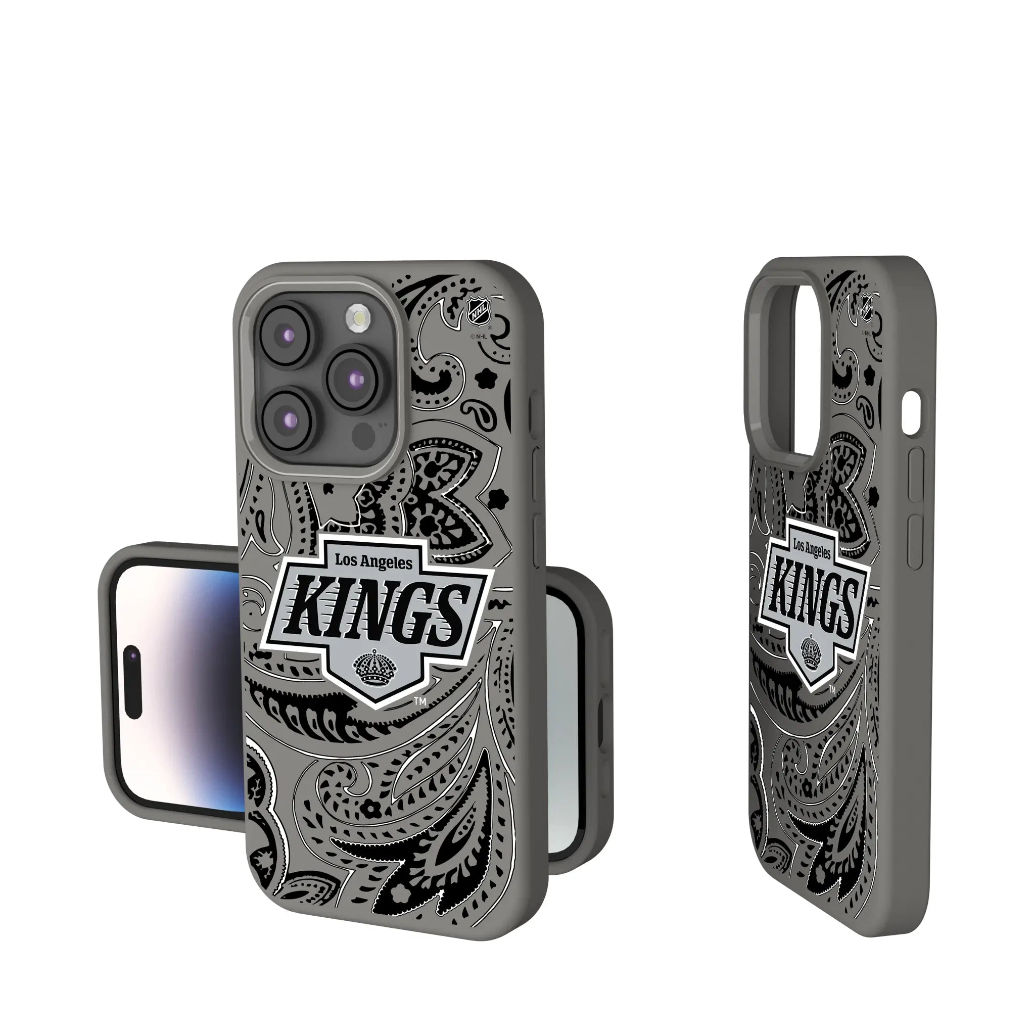 LA Kings Paisley Soft Touch Phone Case