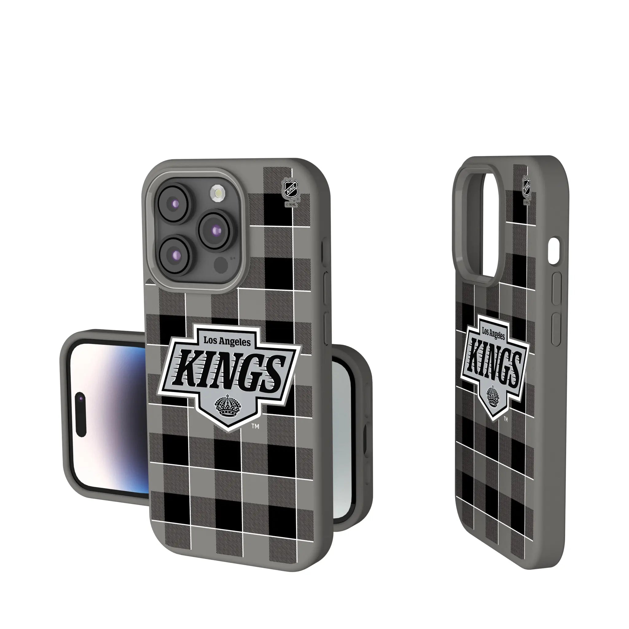 LA Kings Plaid Soft Touch Phone Case