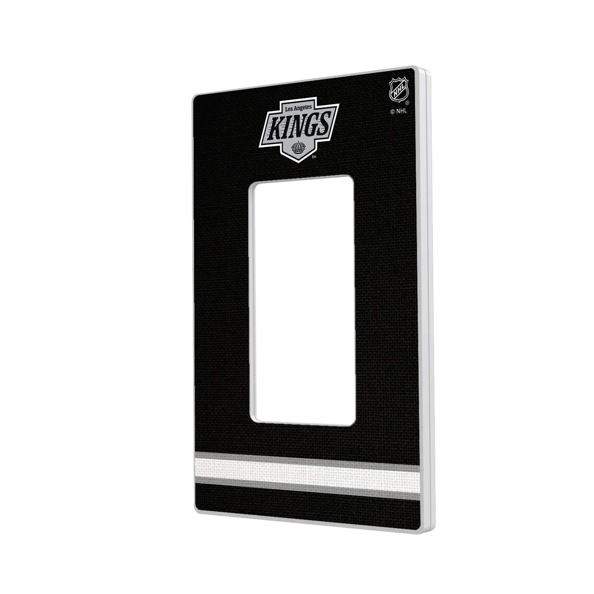 LA Kings Stripe Hidden-Screw Light Switch Plate
