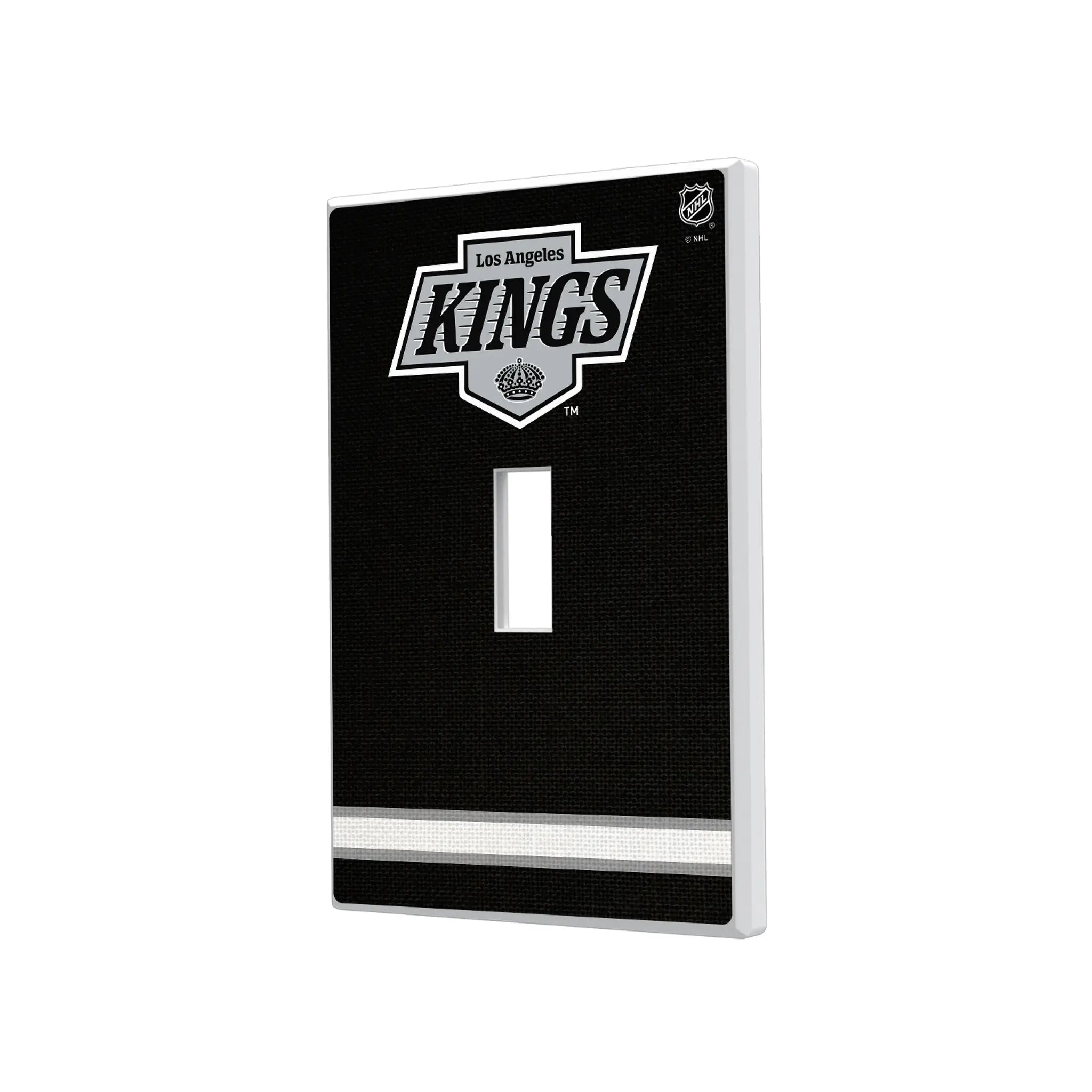 LA Kings Stripe Hidden-Screw Light Switch Plate