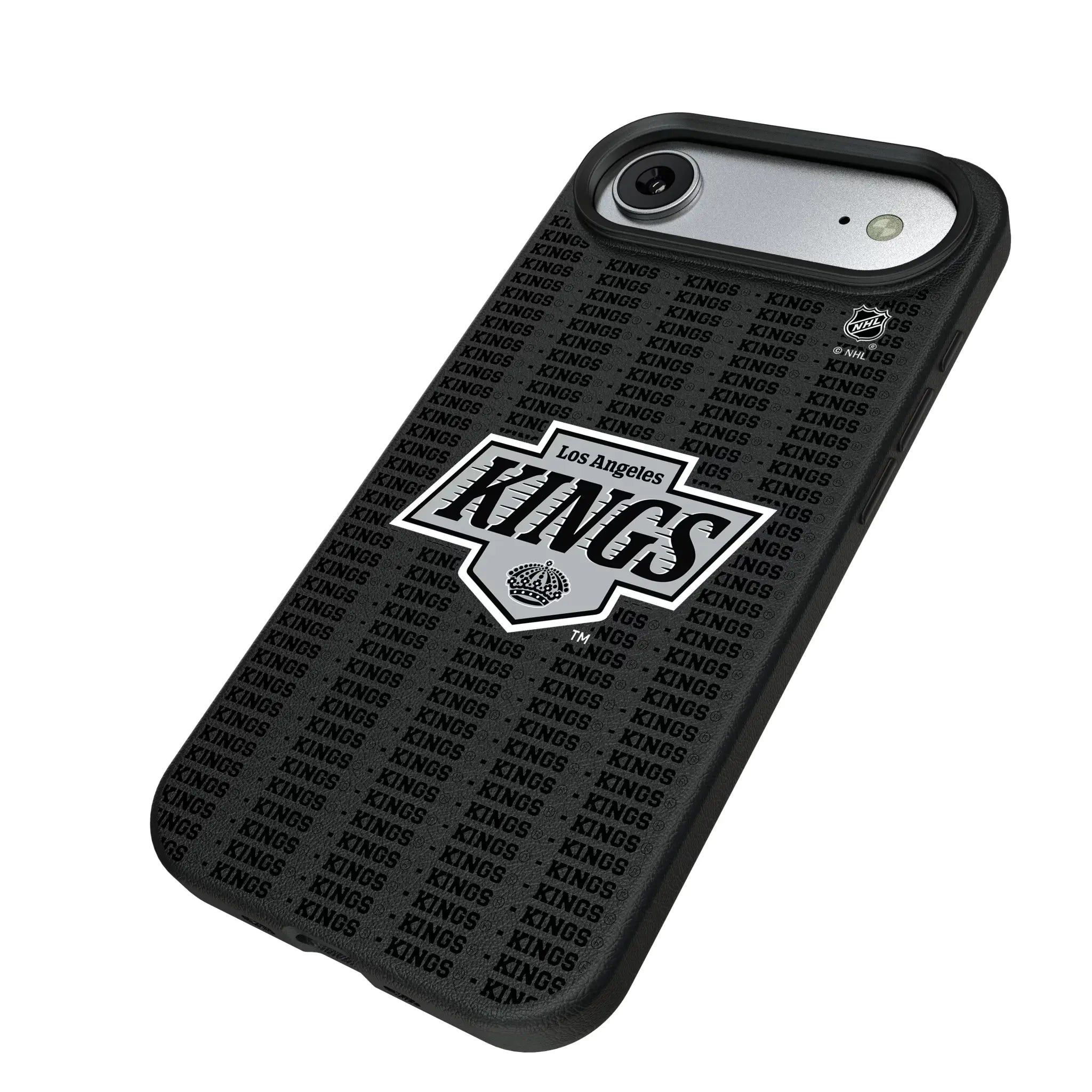 LA Kings Text Backdrop MagSafe Compatible Phone Case for Apple iPhone