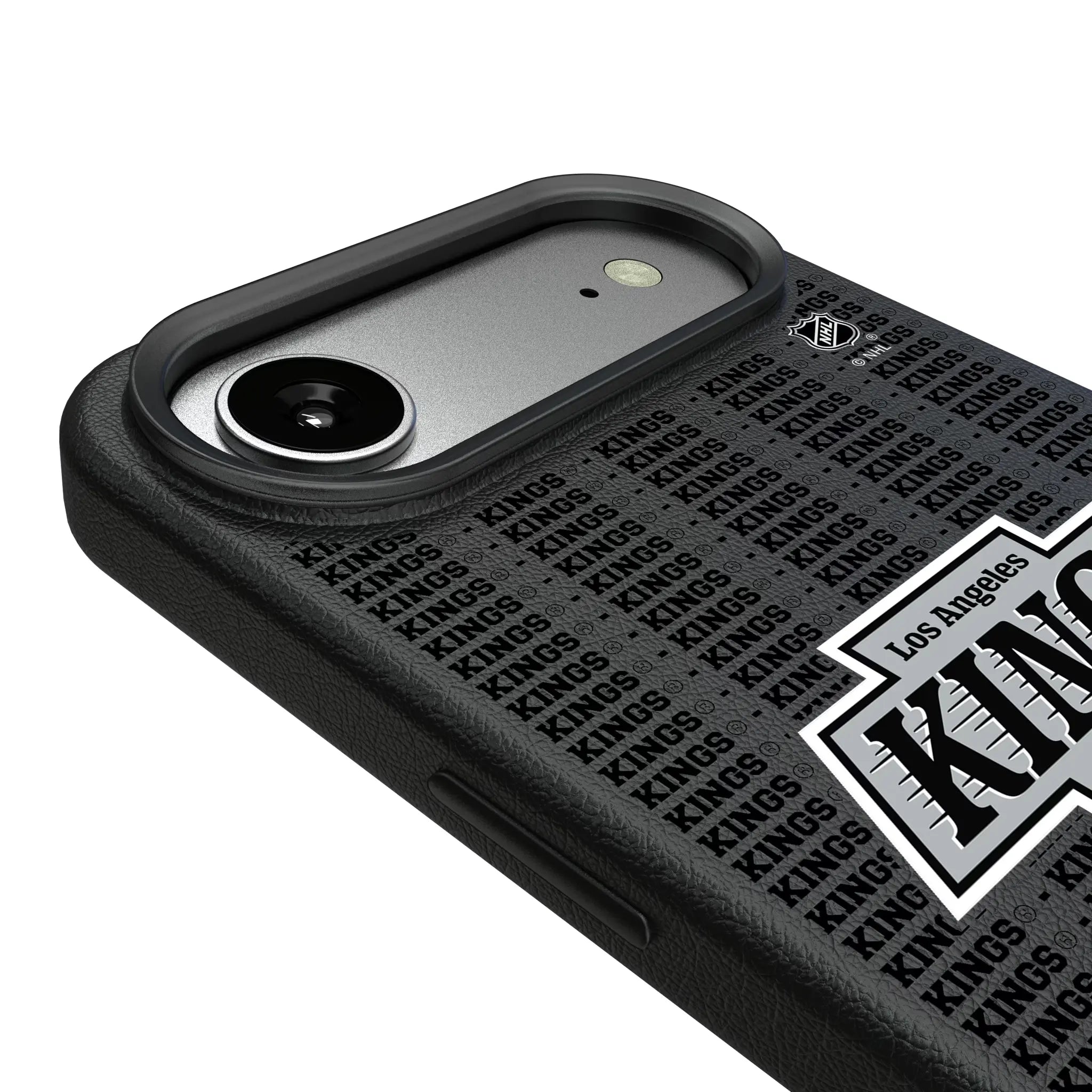 LA Kings Text Backdrop MagSafe Compatible Phone Case for Apple iPhone