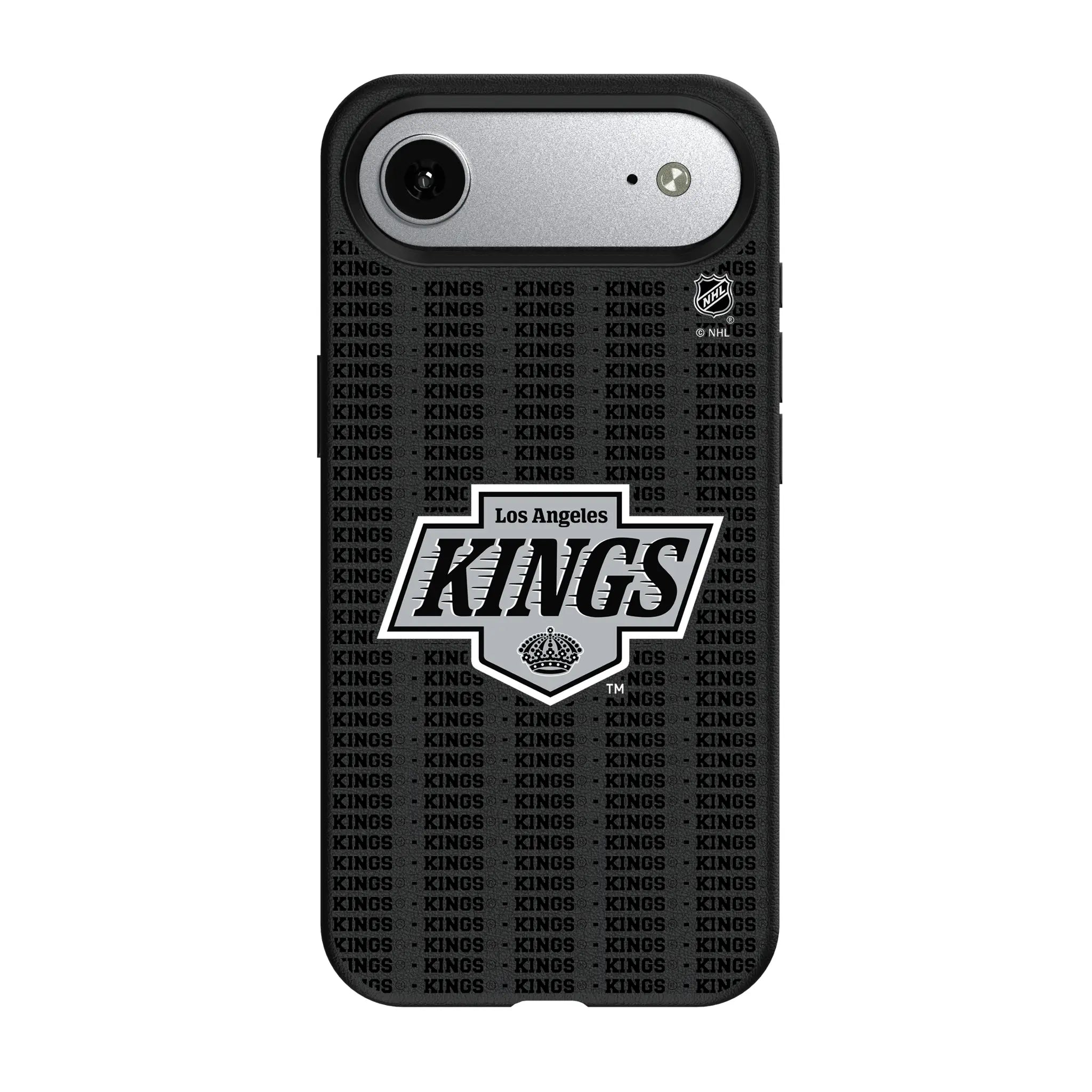 LA Kings Text Backdrop MagSafe Compatible Phone Case for Apple iPhone