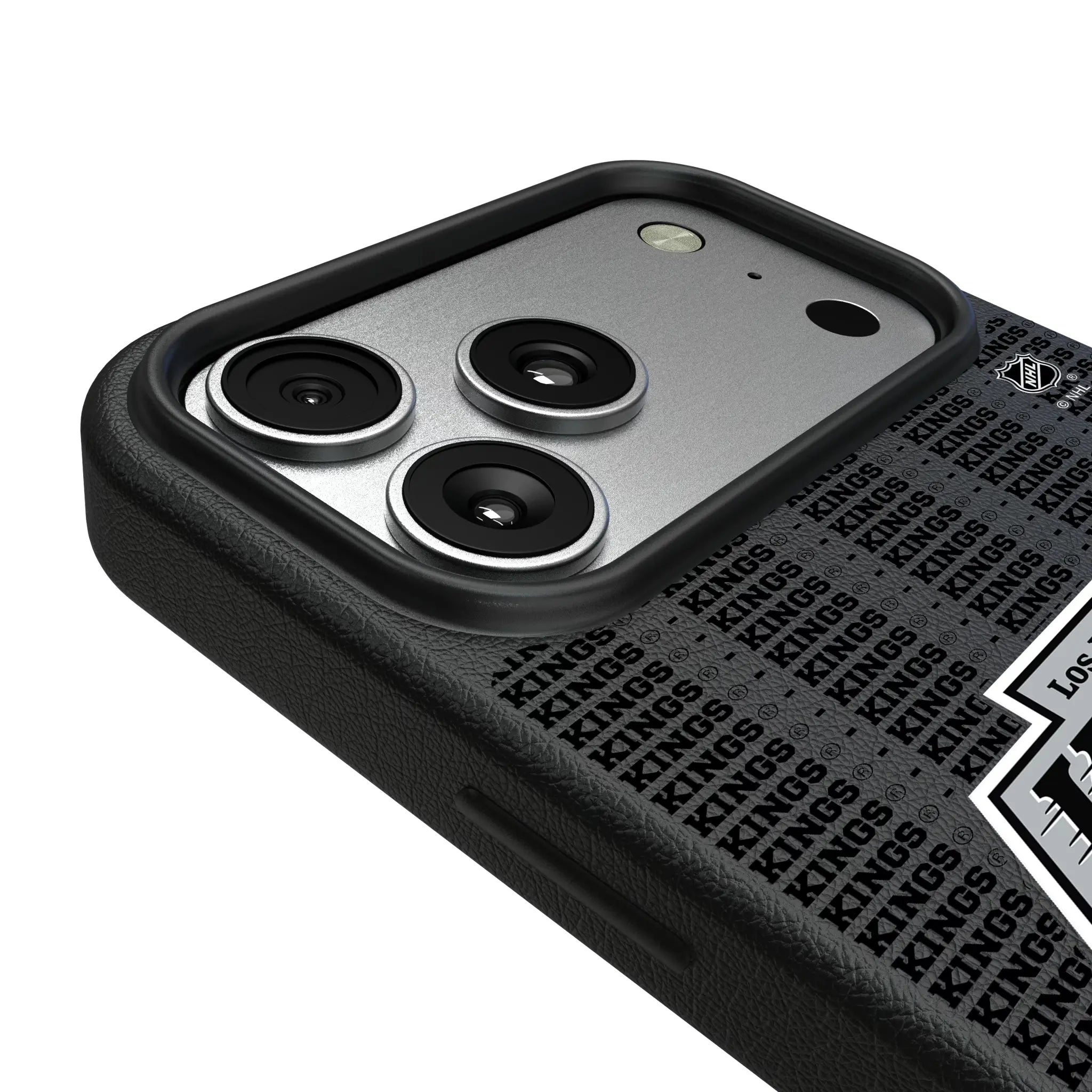 LA Kings Text Backdrop MagSafe Compatible Phone Case for Apple iPhone