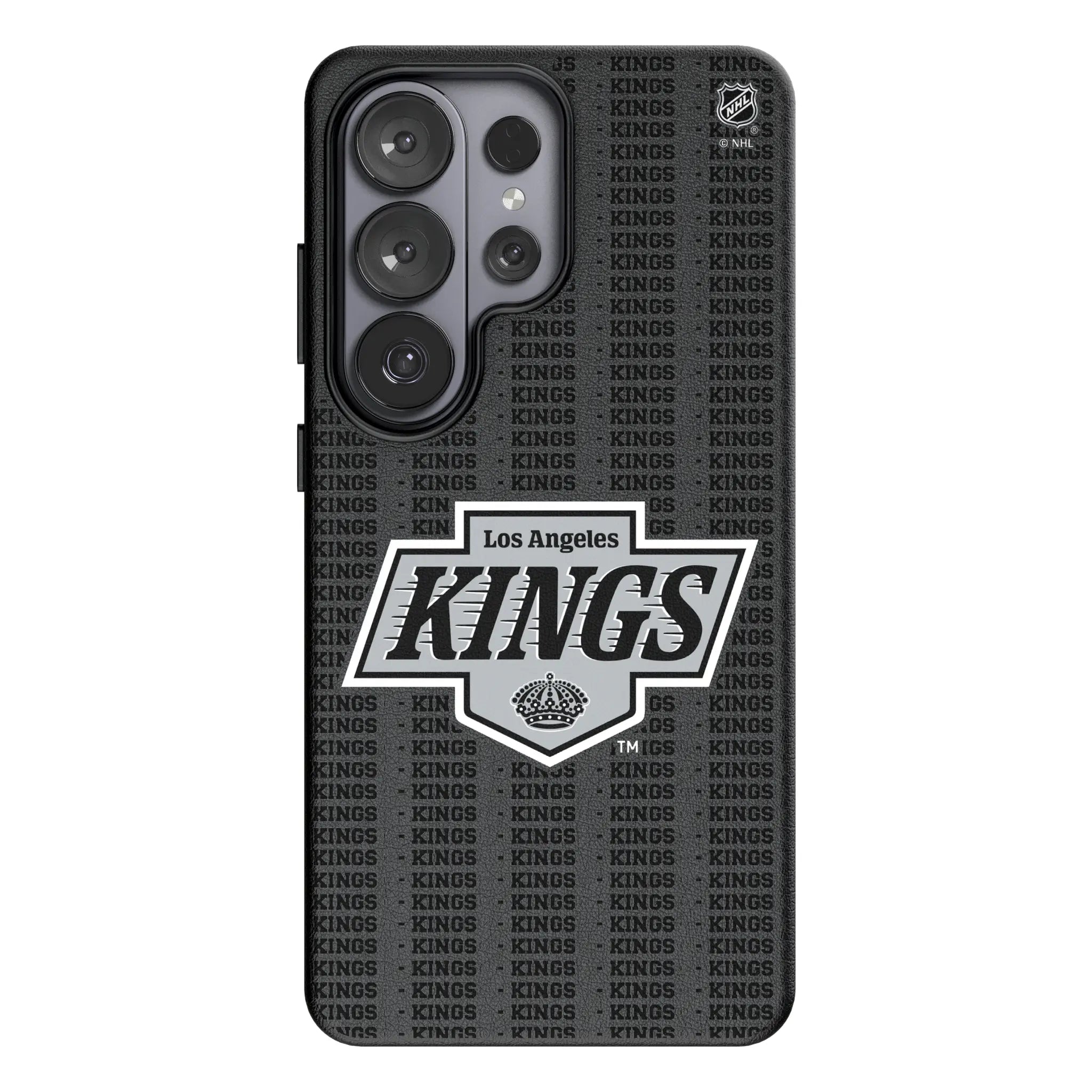 LA Kings Text Backdrop MagSafe Compatible Phone Case for Samsung Galaxy