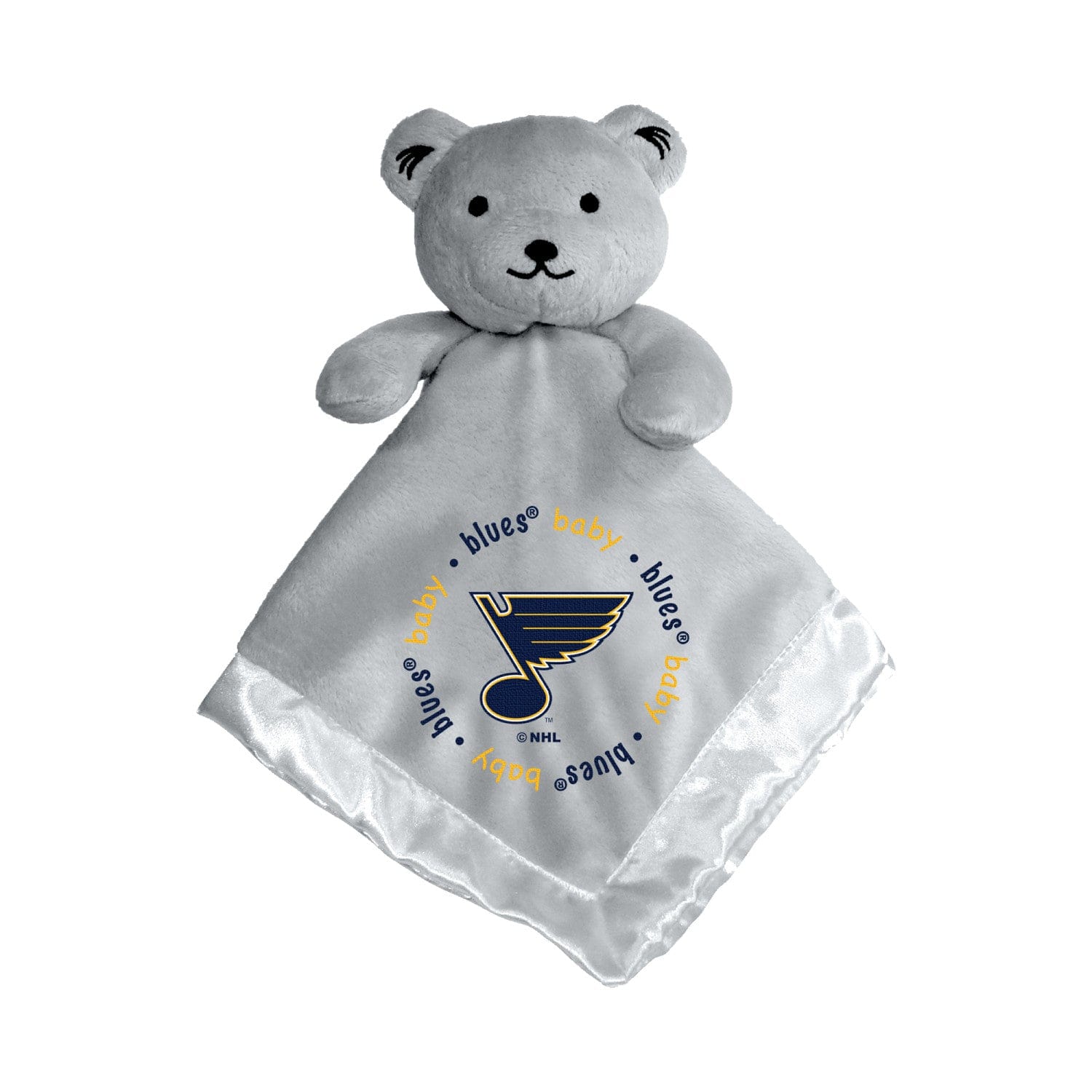 St. Louis Blues Security Bear - Gray Plush Toy - Sports Gifts, Sports Memorabilia, Sports Collectibles, Fan Shop