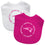 New England Patriots - Baby Bibs 2-Pack - Pink Set - 757 Sports Collectibles