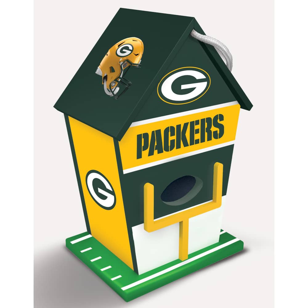 Green Bay Packers Officially Licensed Birdhouse - Sports Gifts, Sports Memorabilia, Sports Collectibles, Fan Shop