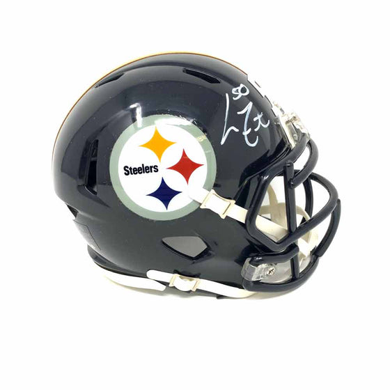 Larry Foote Autographed Pittsburgh Steelers Speed Mini Helmet - 757 Sports Collectibles