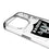 Las Vegas Raiders Confetti Clear Phone Case for Apple iPhone