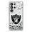 Las Vegas Raiders Confetti Clear Phone Case for Samsung Galaxy