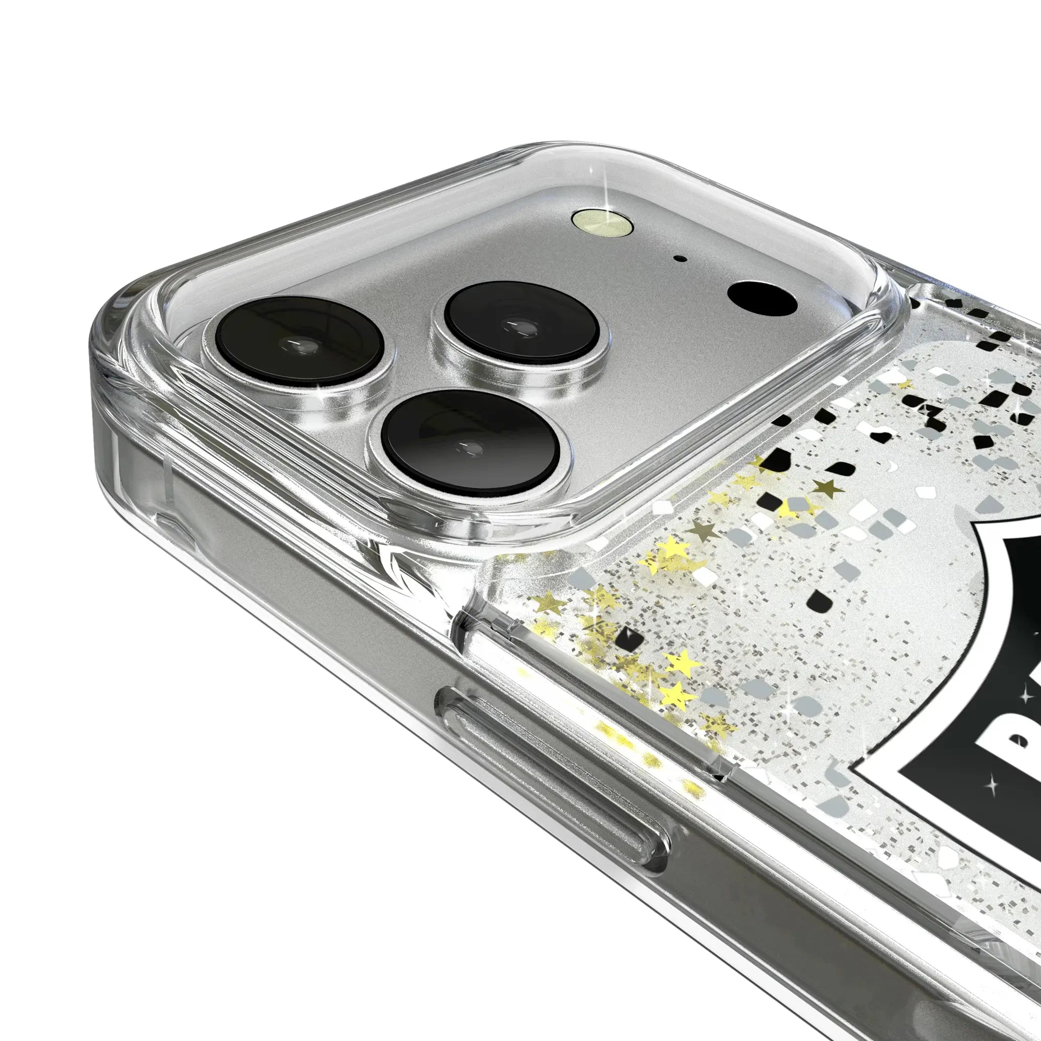 Las Vegas Raiders Confetti Glitter Phone Case