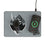 Las Vegas Raiders 2024 Edition 15-Watt Wireless Charger and Mouse Pad
