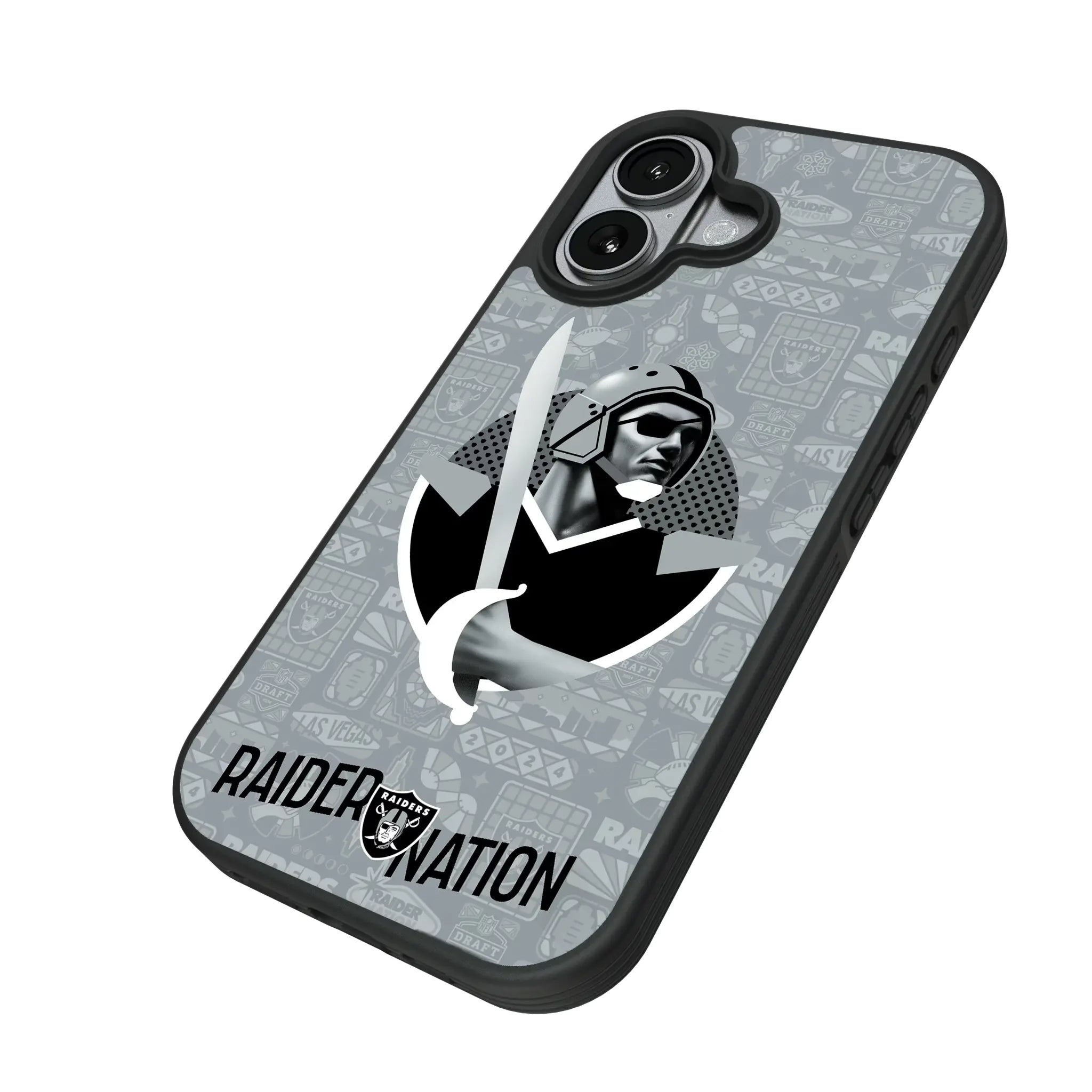 Las Vegas Raiders 2024 Illustrated Limited Edition Bump Phone Case