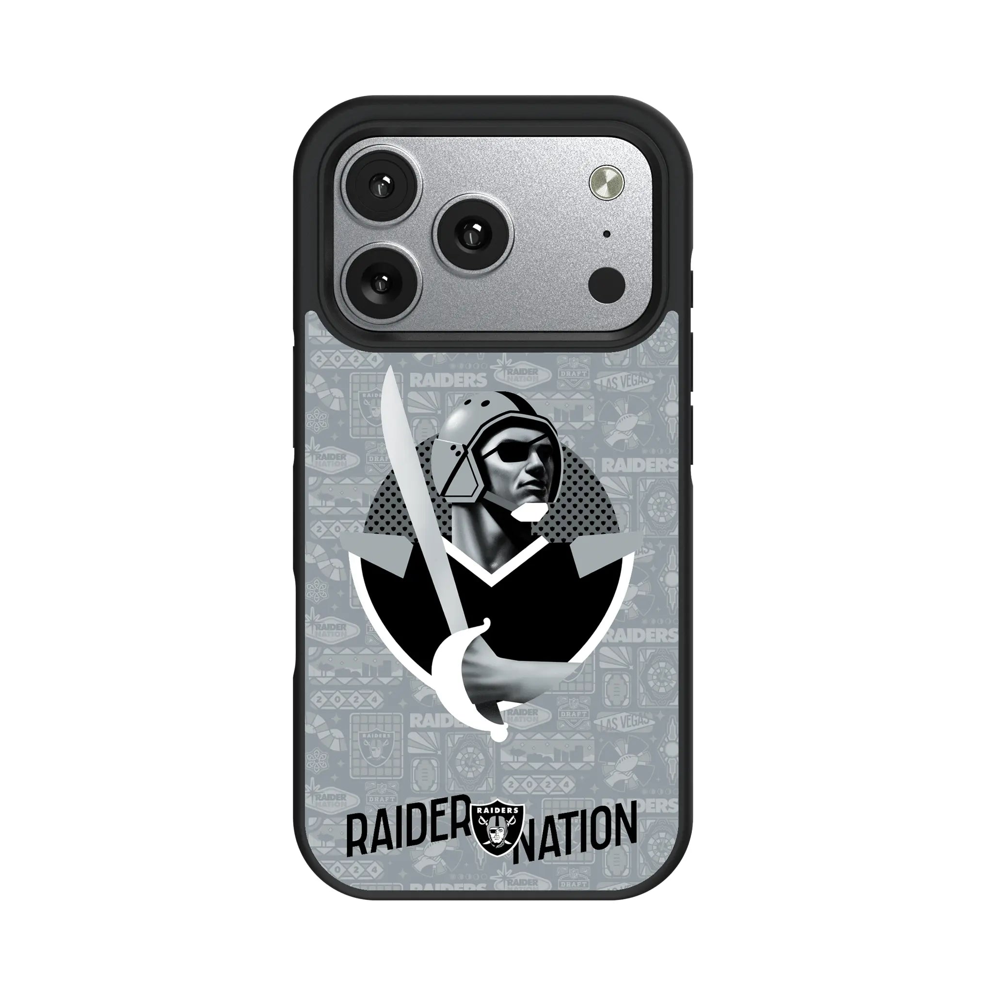 Las Vegas Raiders 2024 Illustrated Limited Edition Bump Phone Case
