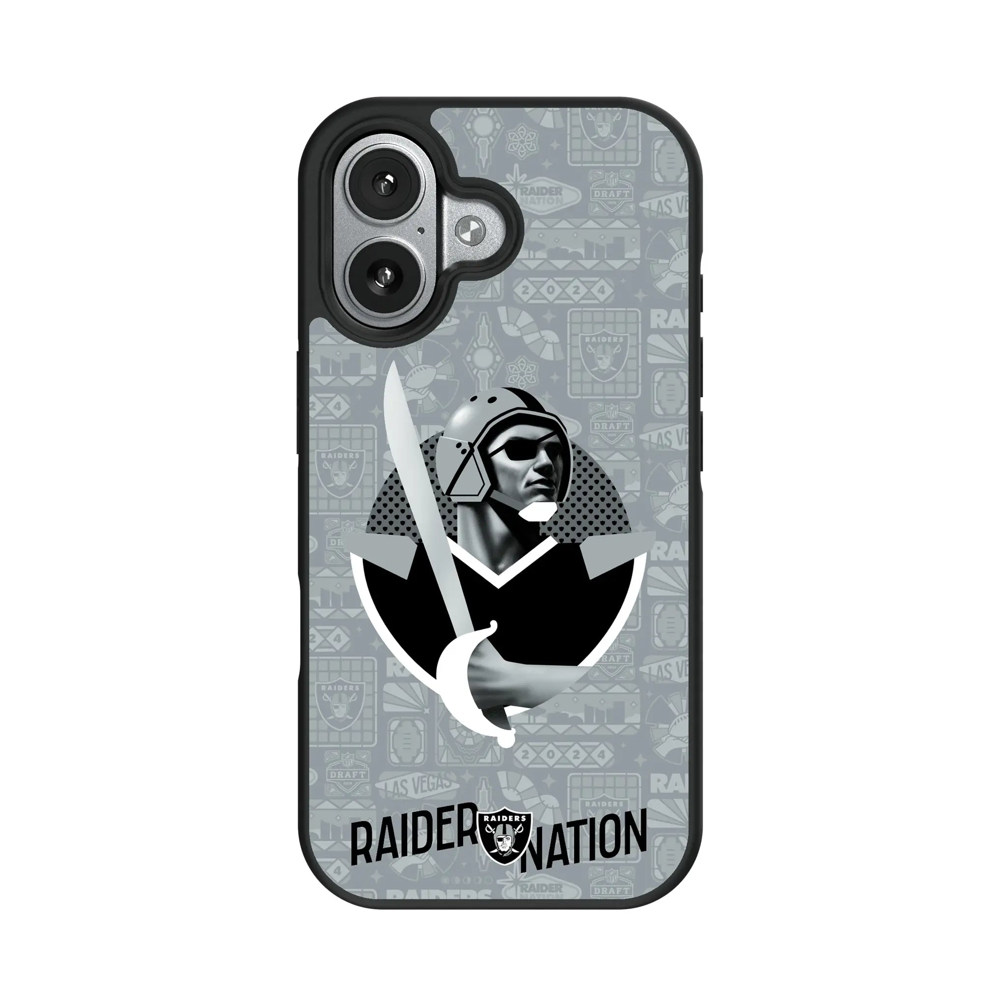 Las Vegas Raiders 2024 Illustrated Limited Edition Bump Phone Case