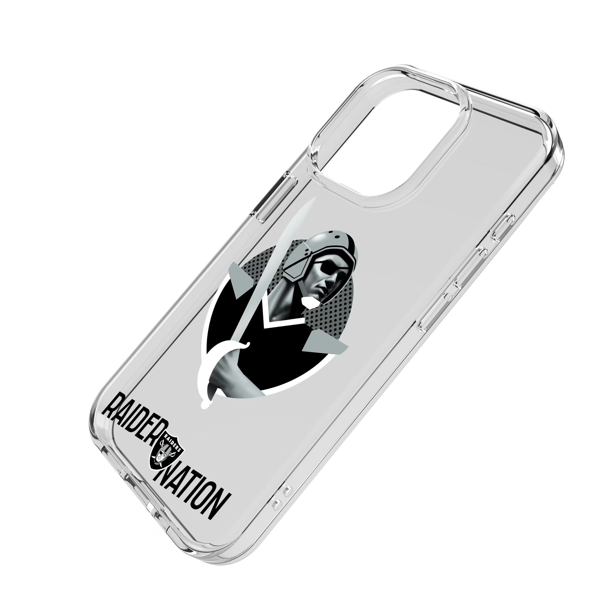 Las Vegas Raiders 2024 Edition Clear Phone Case for Apple iPhone - Sports Gifts, Sports Memorabilia, Sports Collectibles, Fan Shop