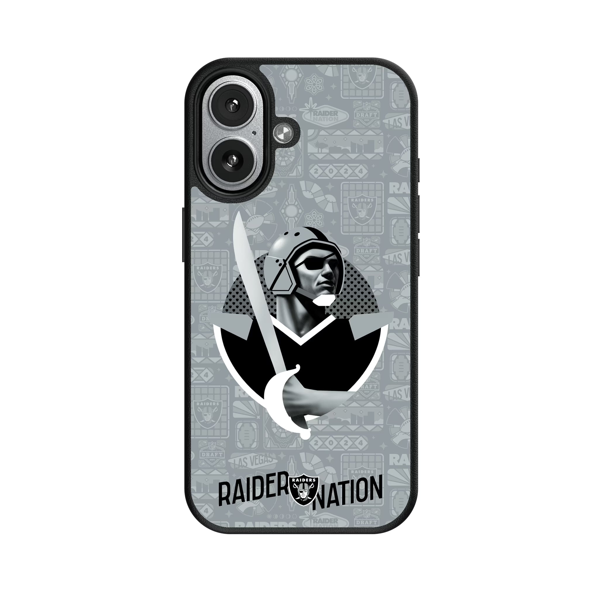 Las Vegas Raiders 2024 Illustrated Limited Edition Magnetic Phone Case - Sports Gifts, Sports Memorabilia, Sports Collectibles, Fan Shop