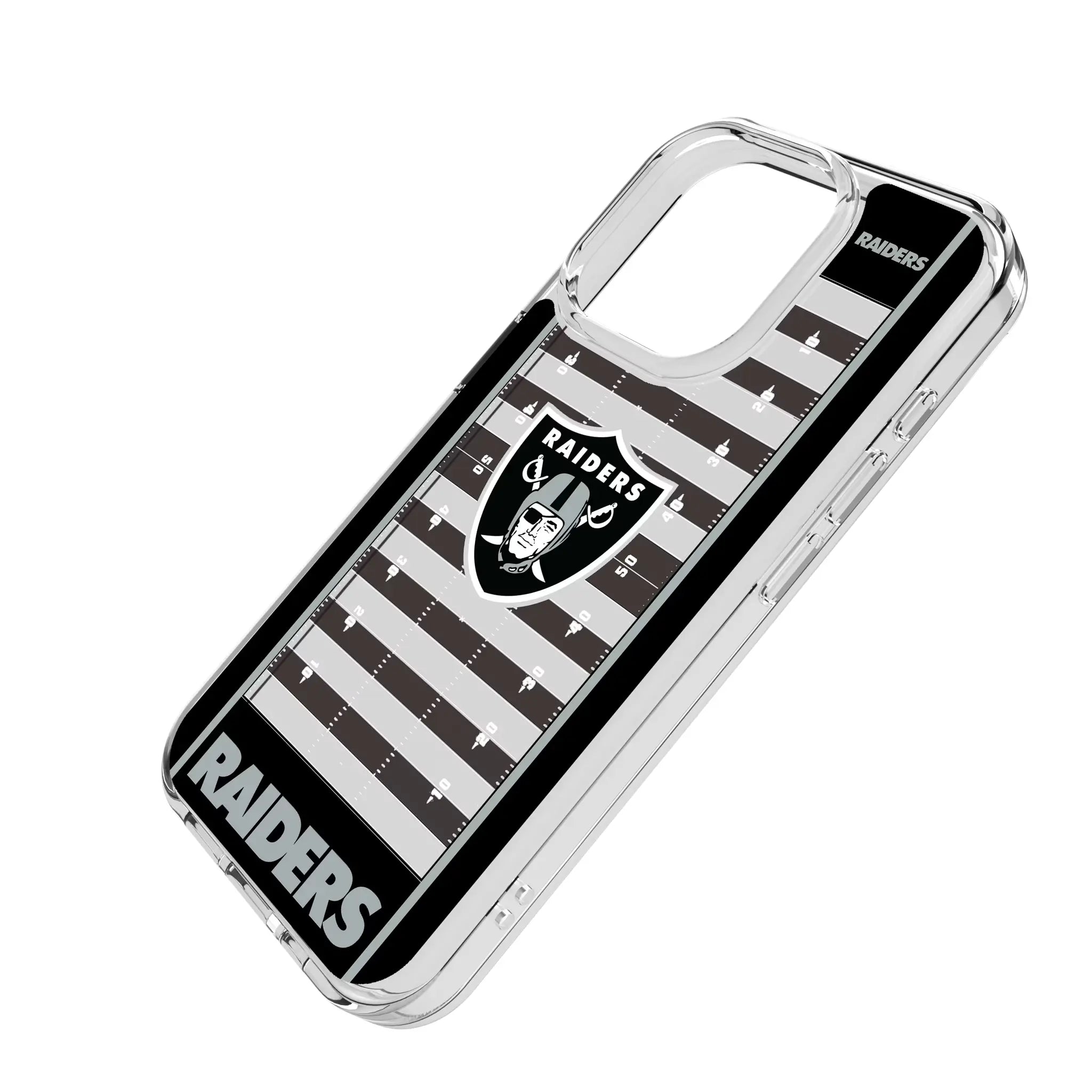 Las Vegas Raiders Field Clear Phone Case for Apple iPhone