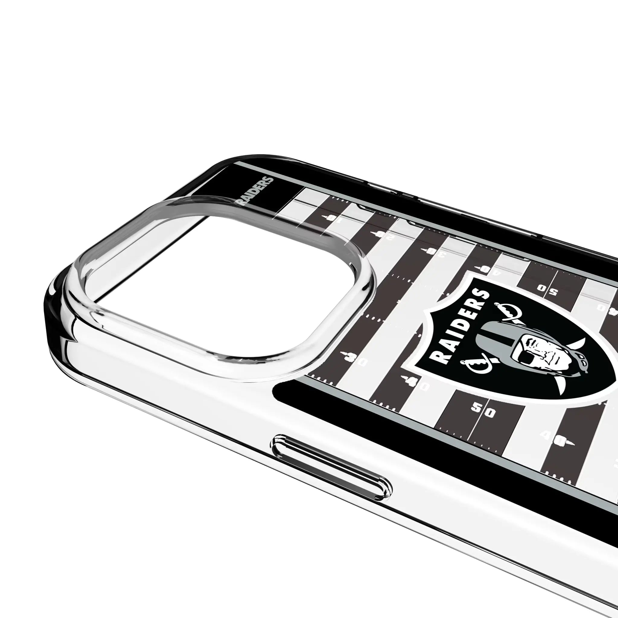 Las Vegas Raiders Field Clear Phone Case for Apple iPhone