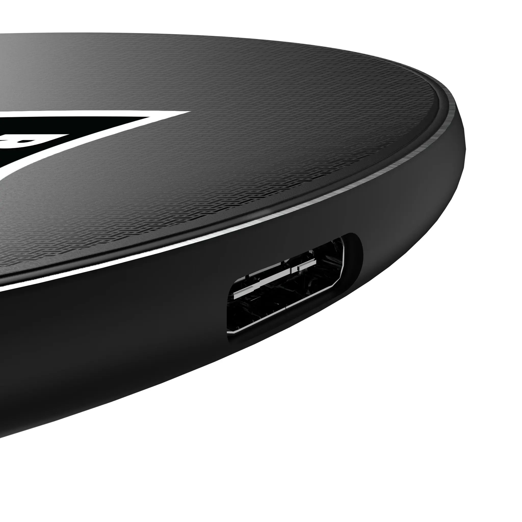 Las Vegas Raiders Linen 15-Watt Wireless Charger