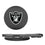 Las Vegas Raiders Linen 15-Watt Wireless Charger