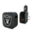 Las Vegas Raiders Linen 2 in 1 USB A/C Charger